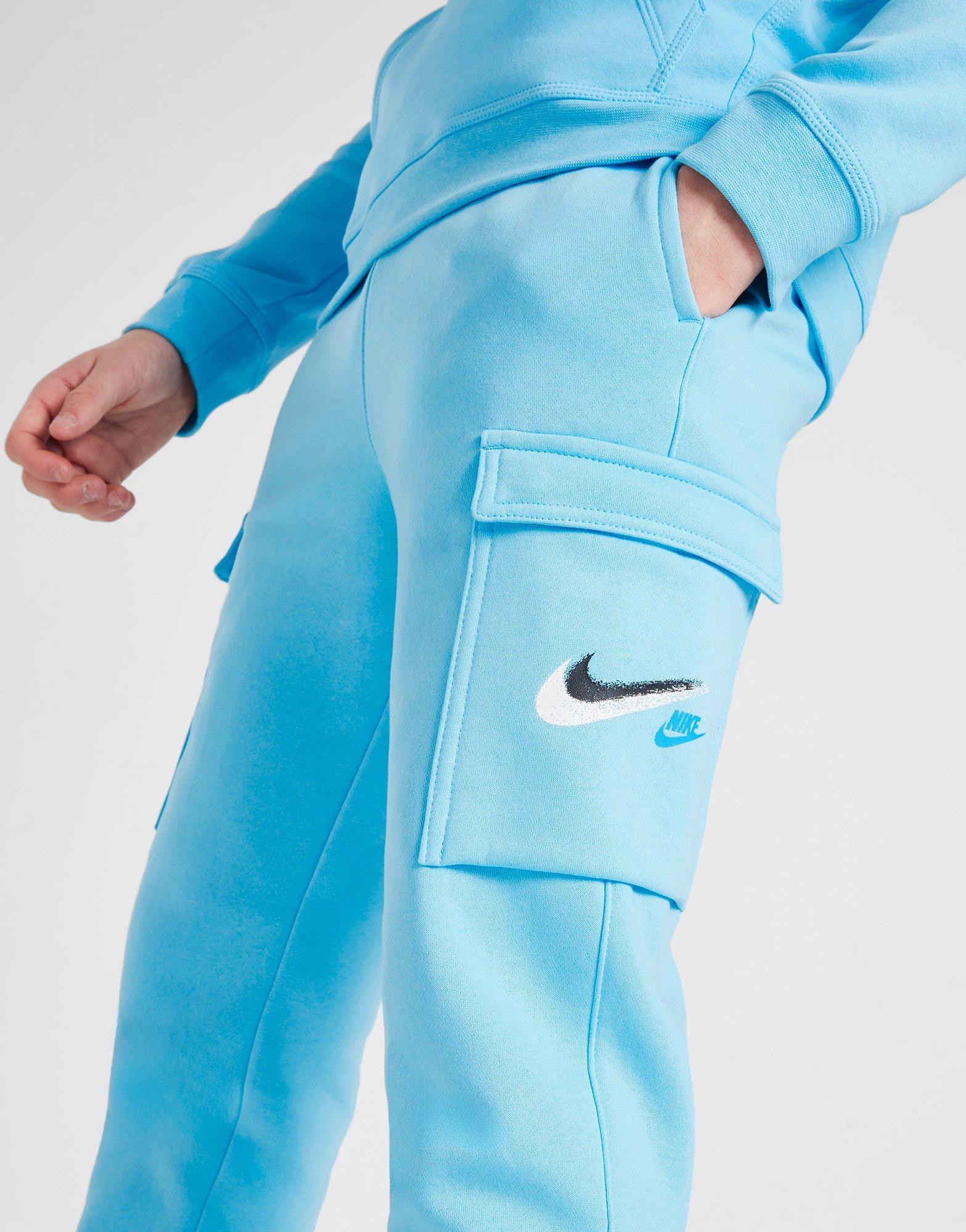Nike Double Swoosh Fleece Cargo Joggers Junior