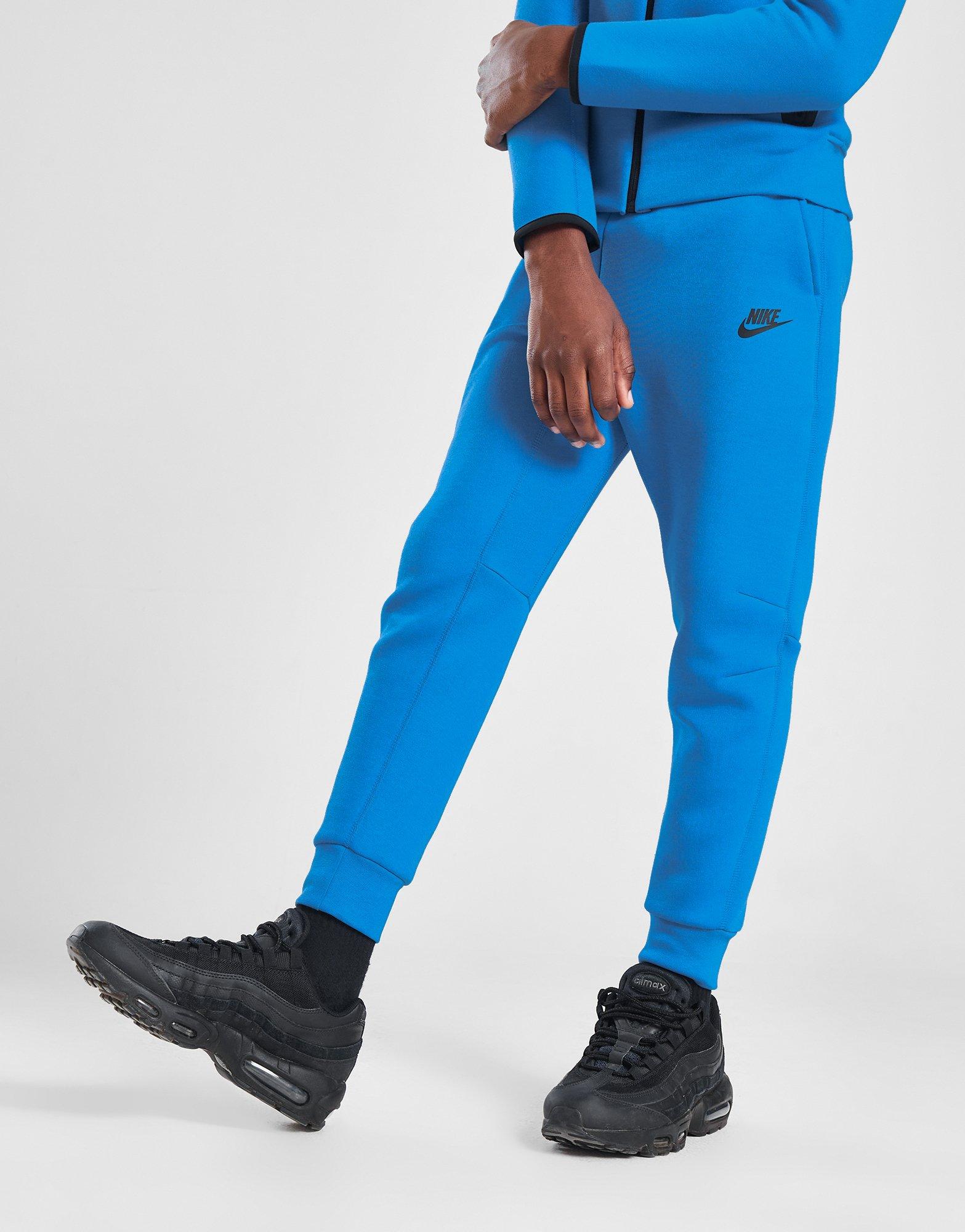 Blue Nike Tech Fleece Joggers Junior JD Sports UK