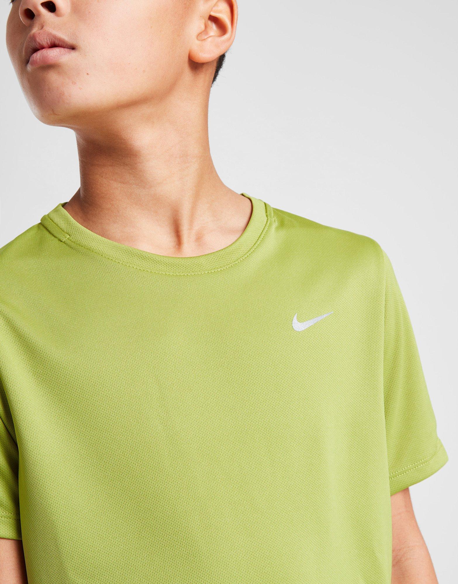 Nike B Tee Miler Df S'gry/wht#