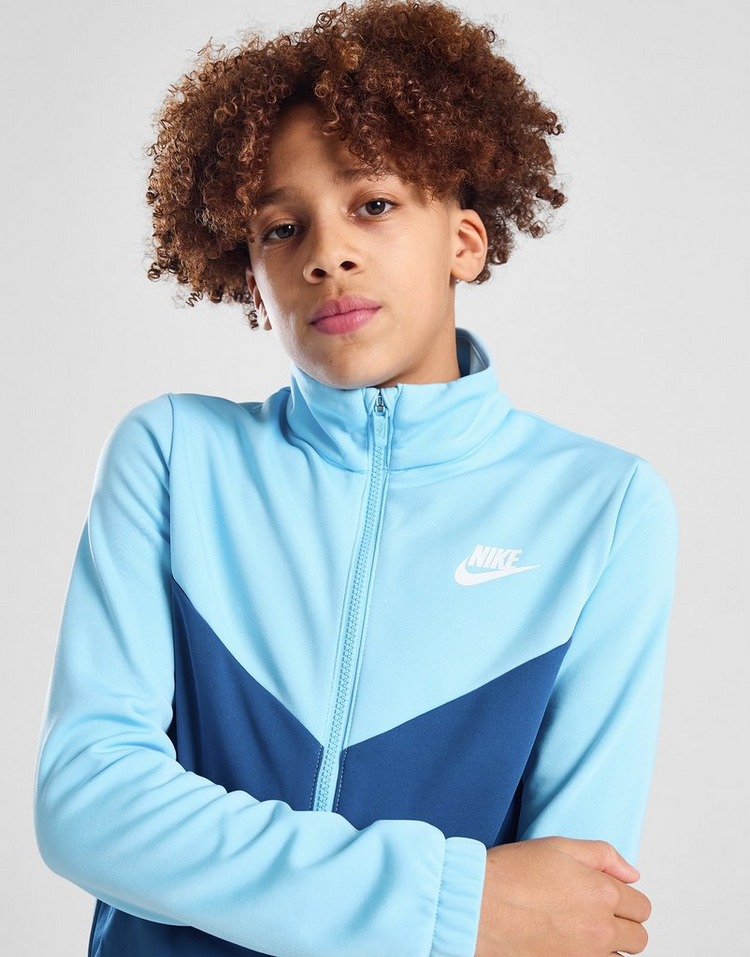 Nike Tuta Completa Colour Block in Poliestere Full-Zip da Junior