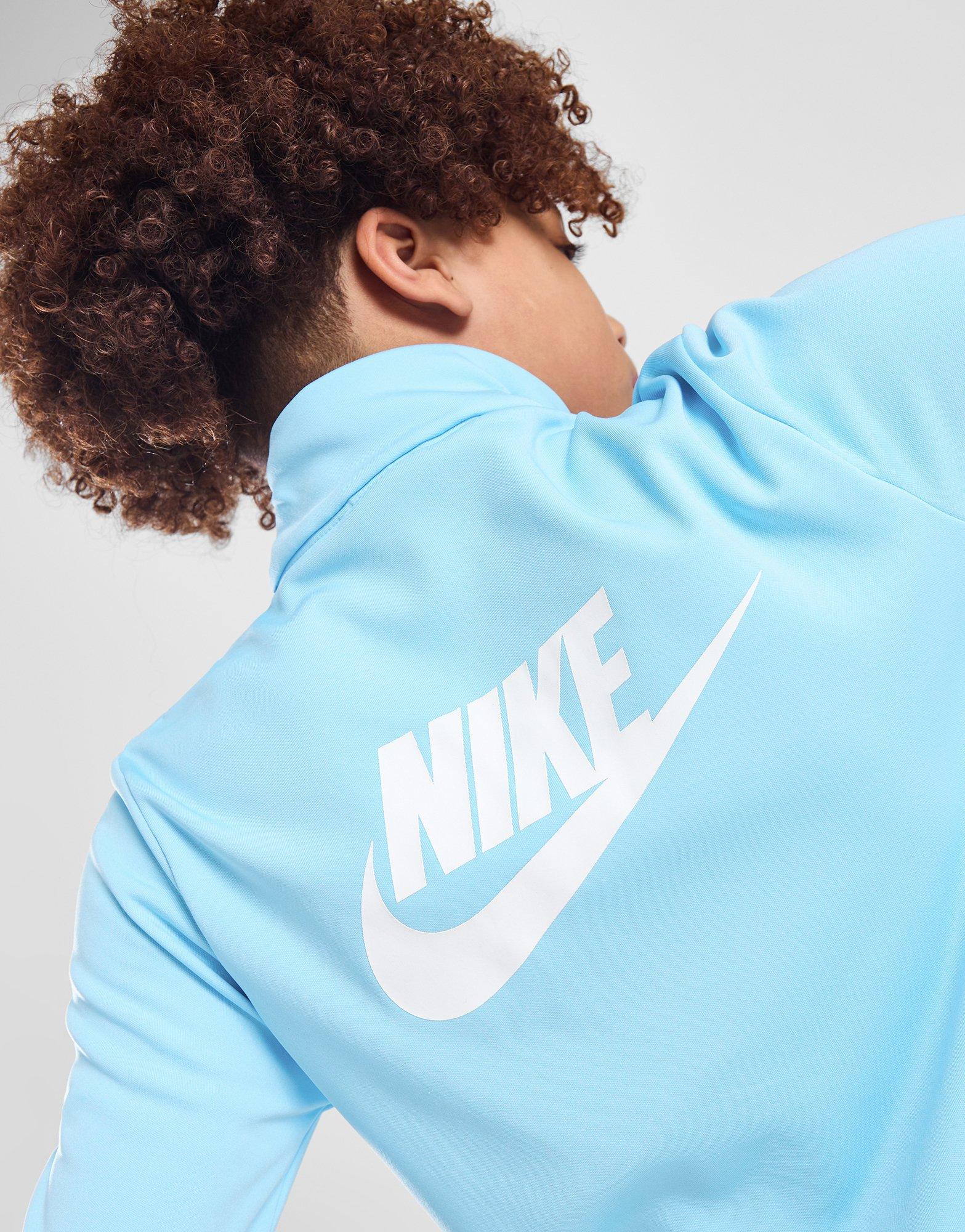 Nike Colour Block Poly Full-Zip Tracksuit Junior
