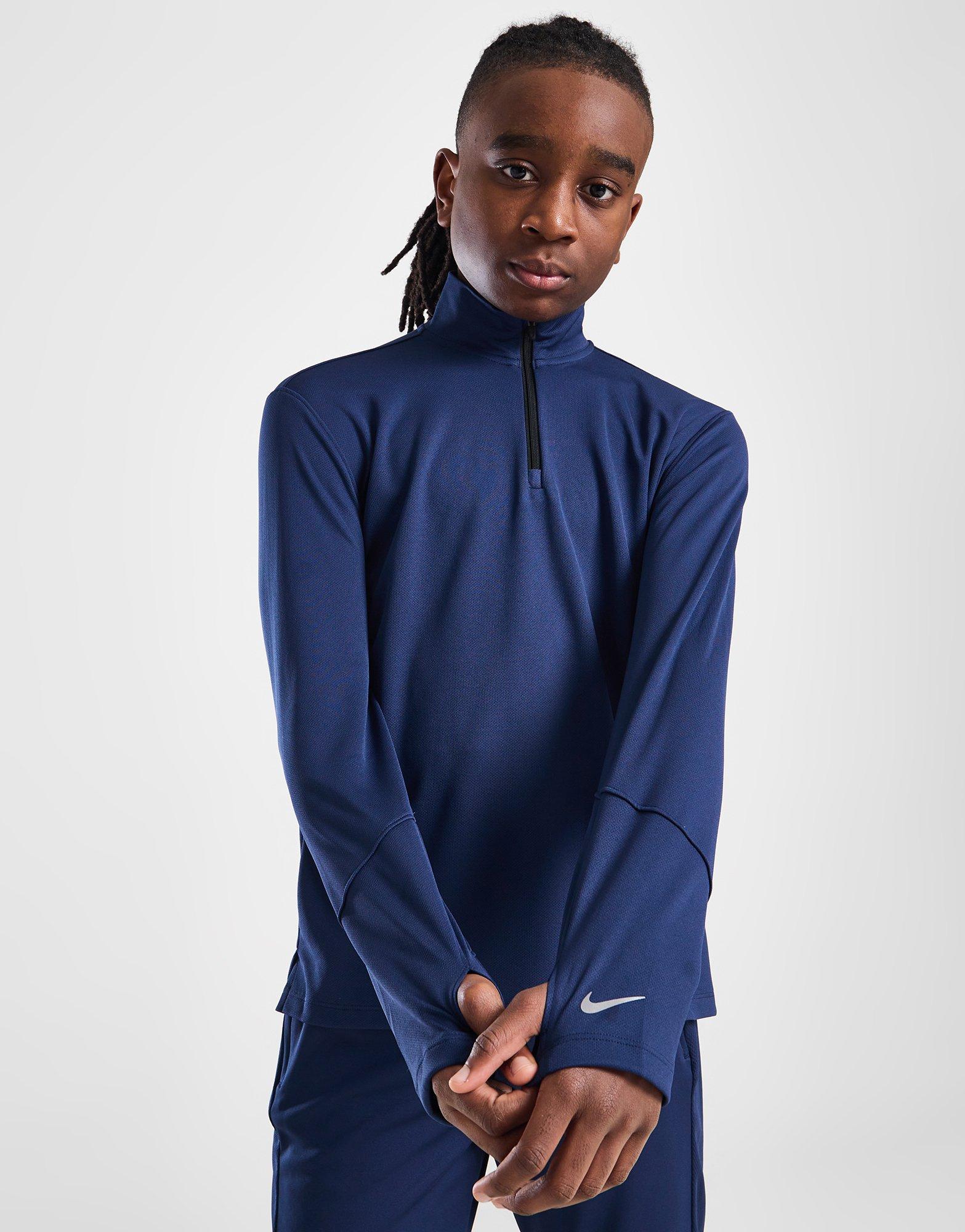 Nike Dri-FIT Poly 1/4 Zip Top Junior