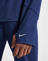 Nike Dri-FIT UV jongenstop met halflange rits en lange mouwen Multi