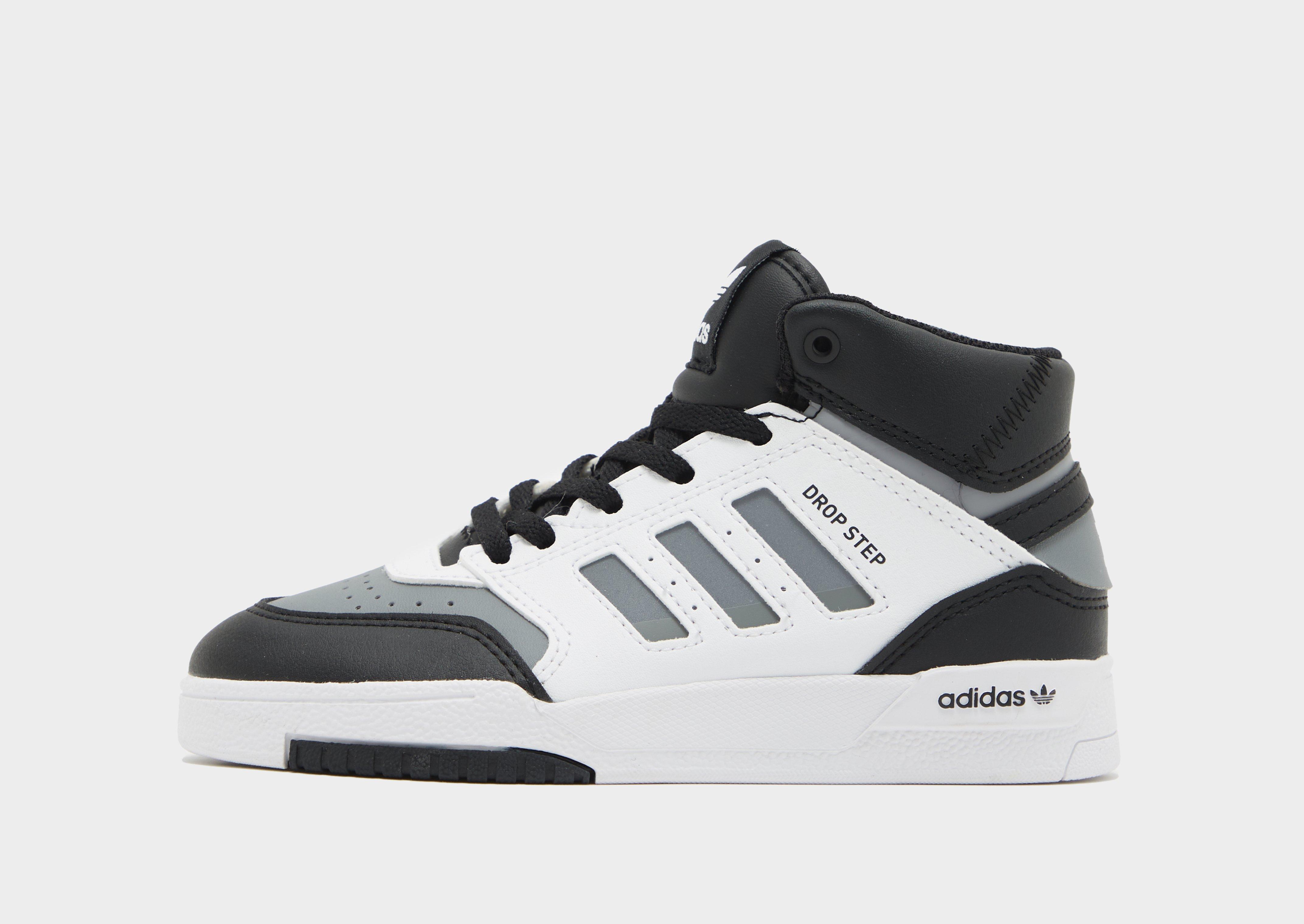 White adidas Originals Drop Step Mid Children JD Sports Global