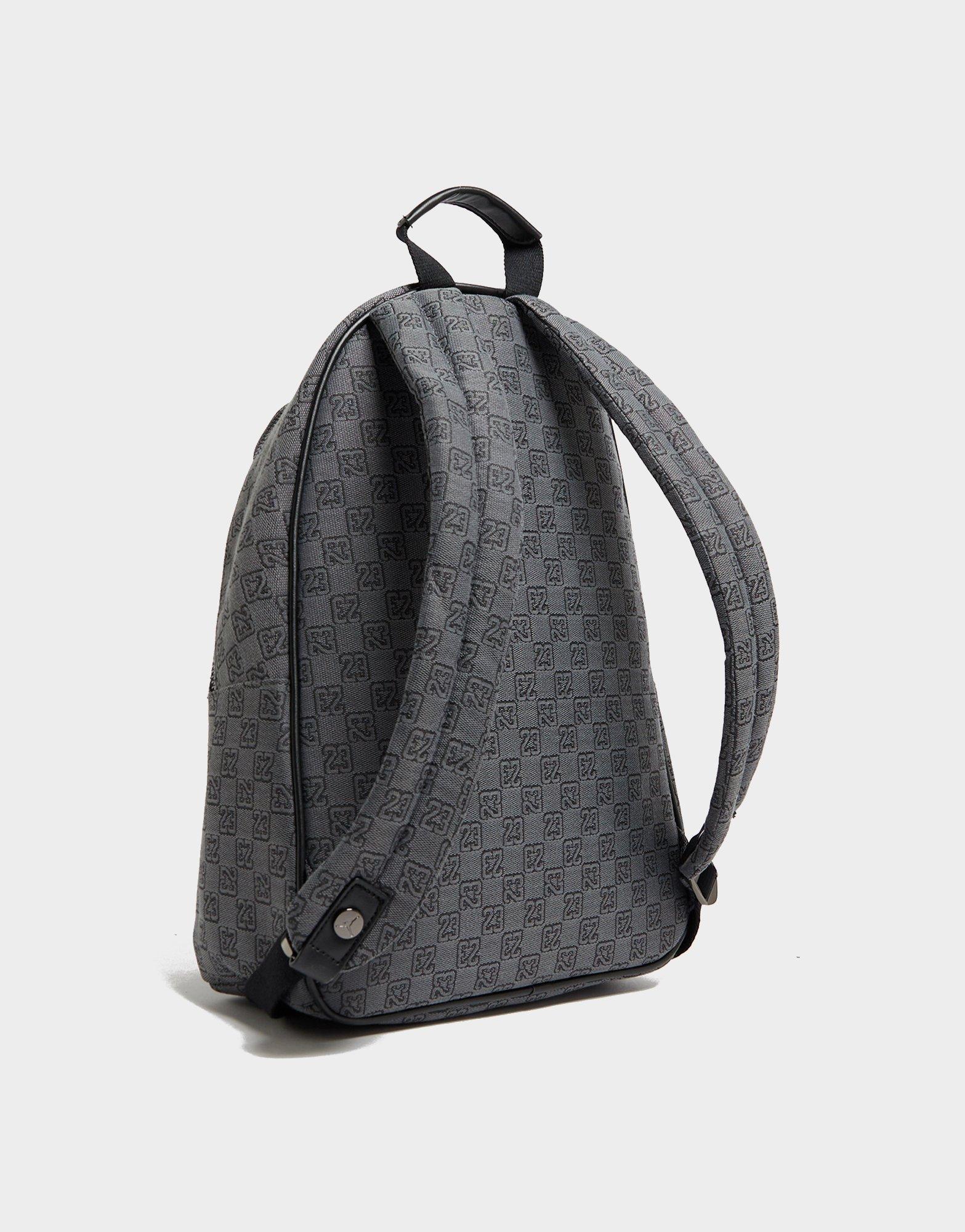 Grey Jordan Monogram Backpack JD Sports UK