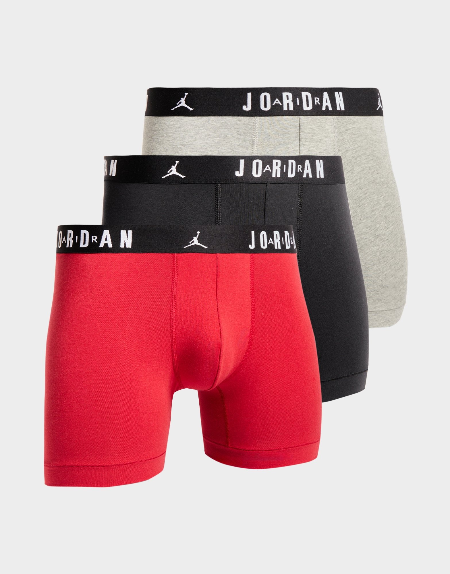Black Jordan 3-Pack Boxers | JD Sports UK