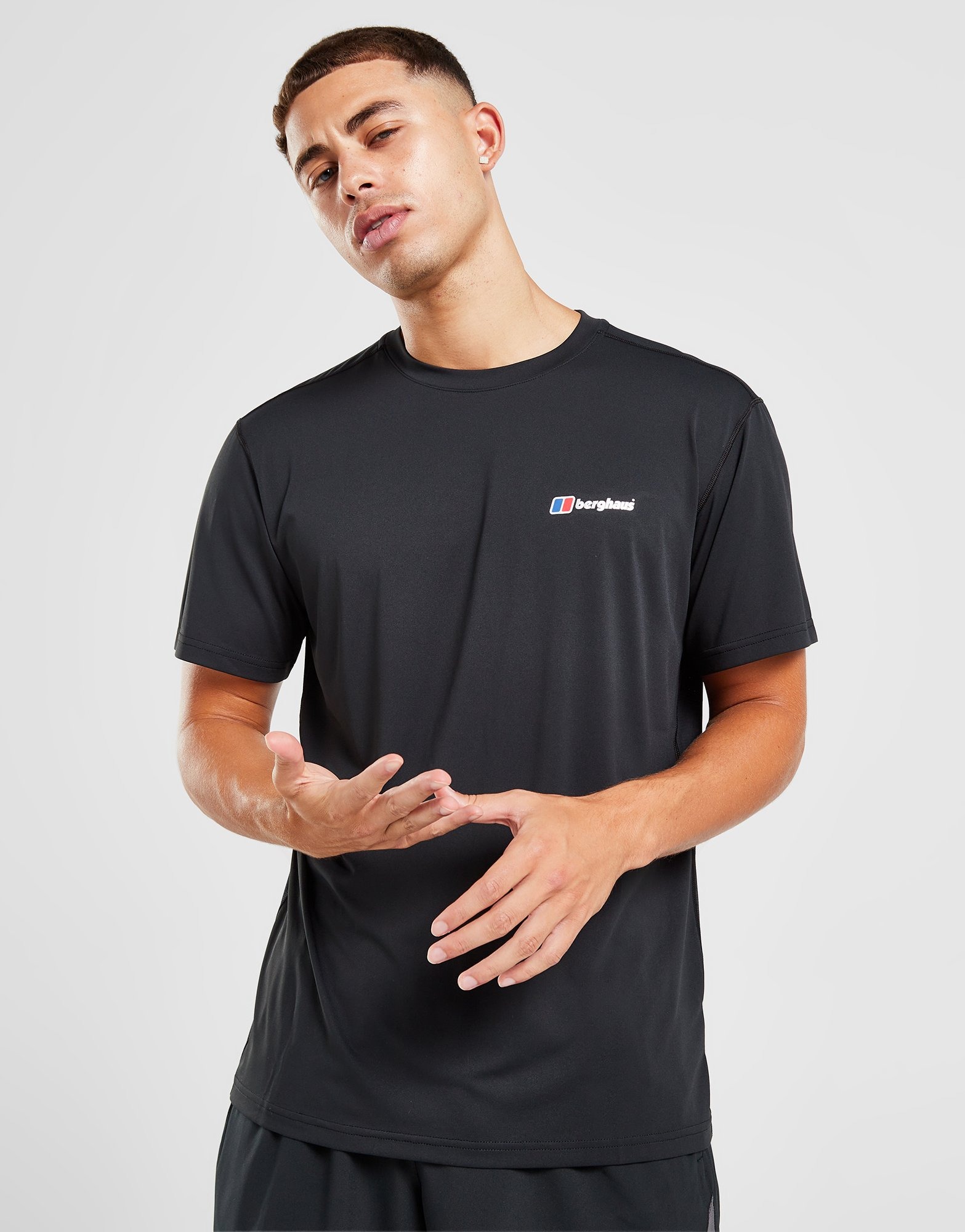 Black Berghaus Tech T-Shirt - JD Sports NZ