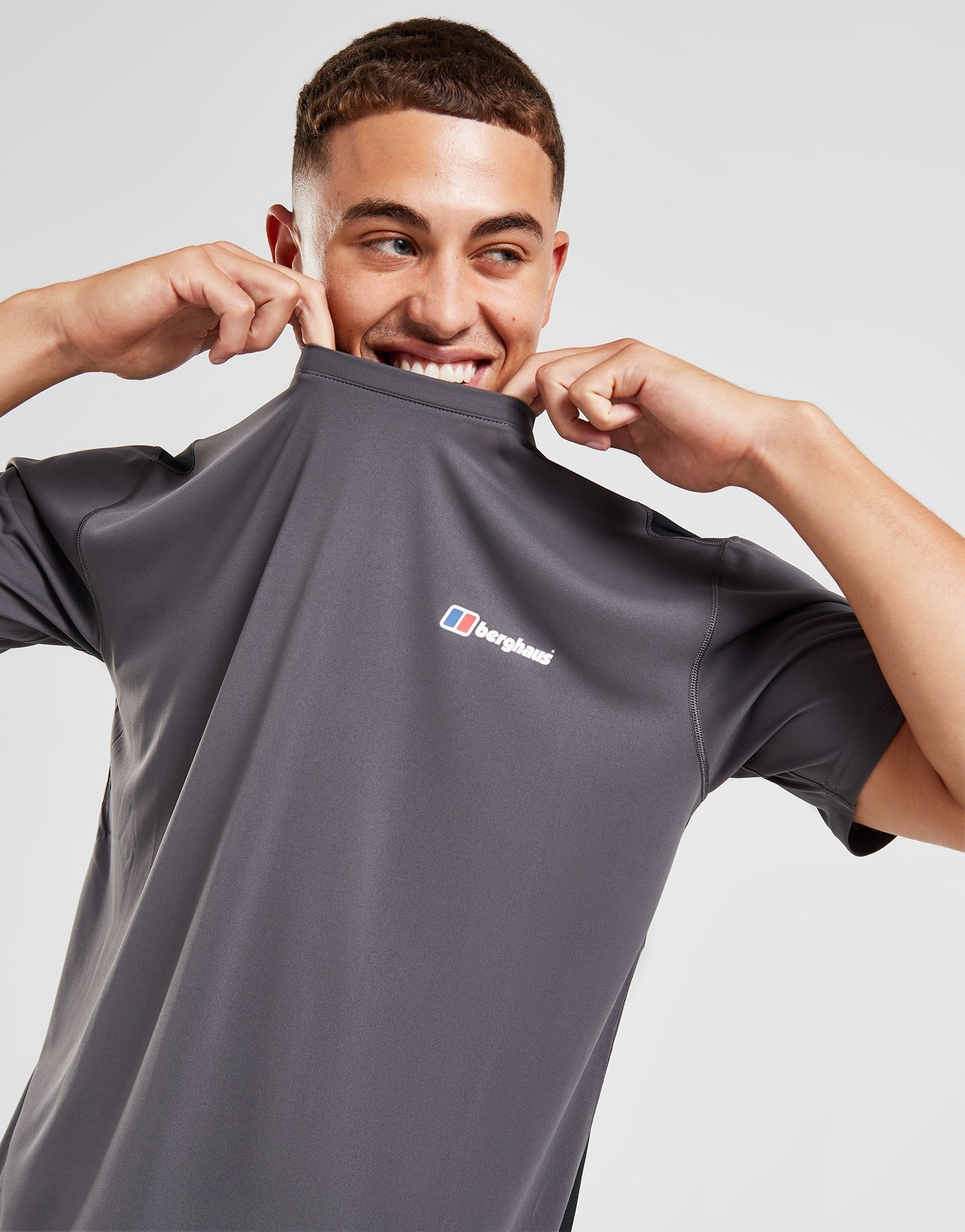 Grey Berghaus Tech T-Shirt - JD Sports NZ