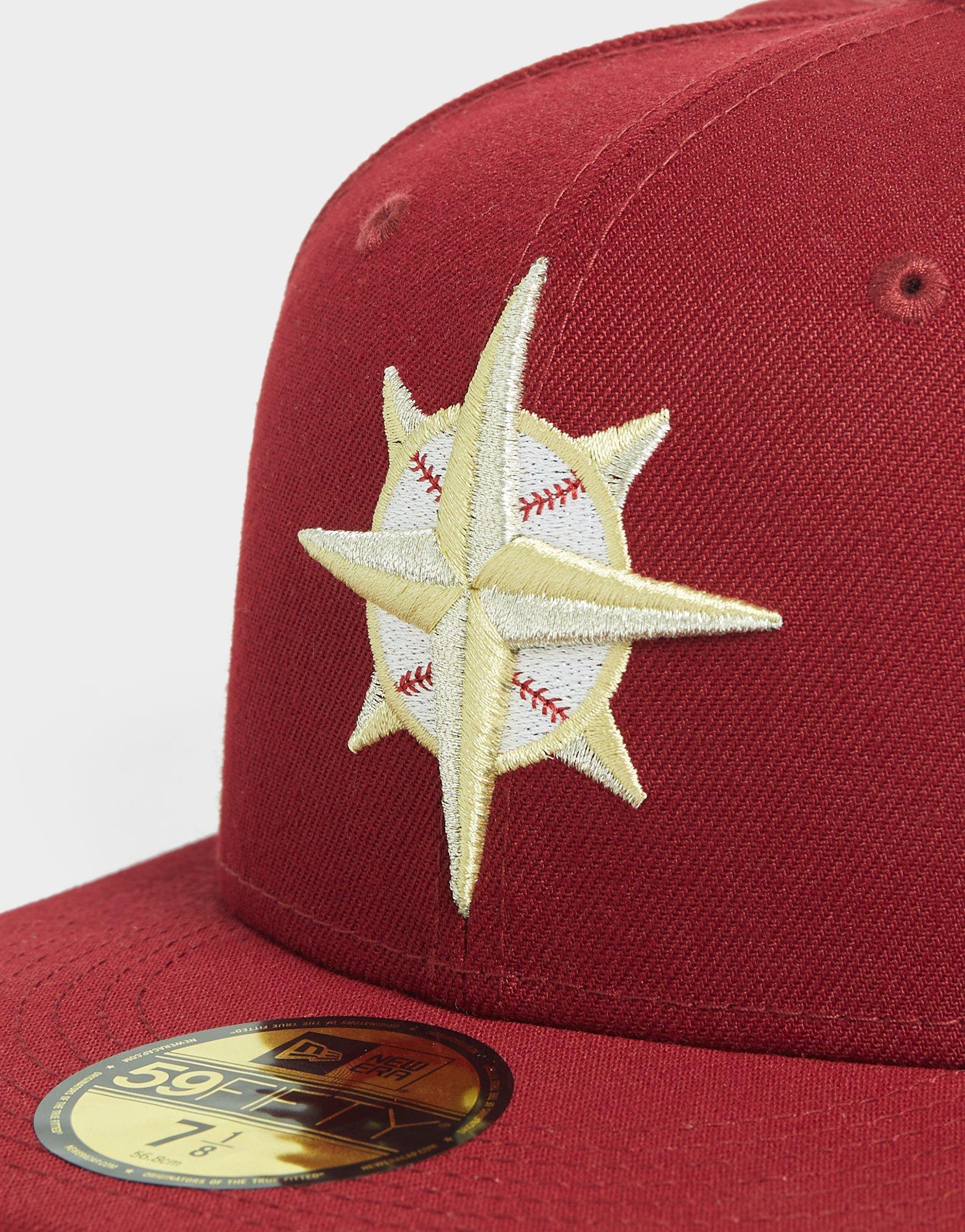 Tan Houston Astros 45th Anniversary Side Patch New Era 59FIFTY Fitted 77/8