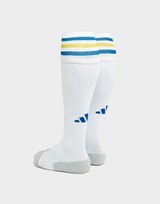 adidas Leeds United FC 2023/24 Home Socks Junior