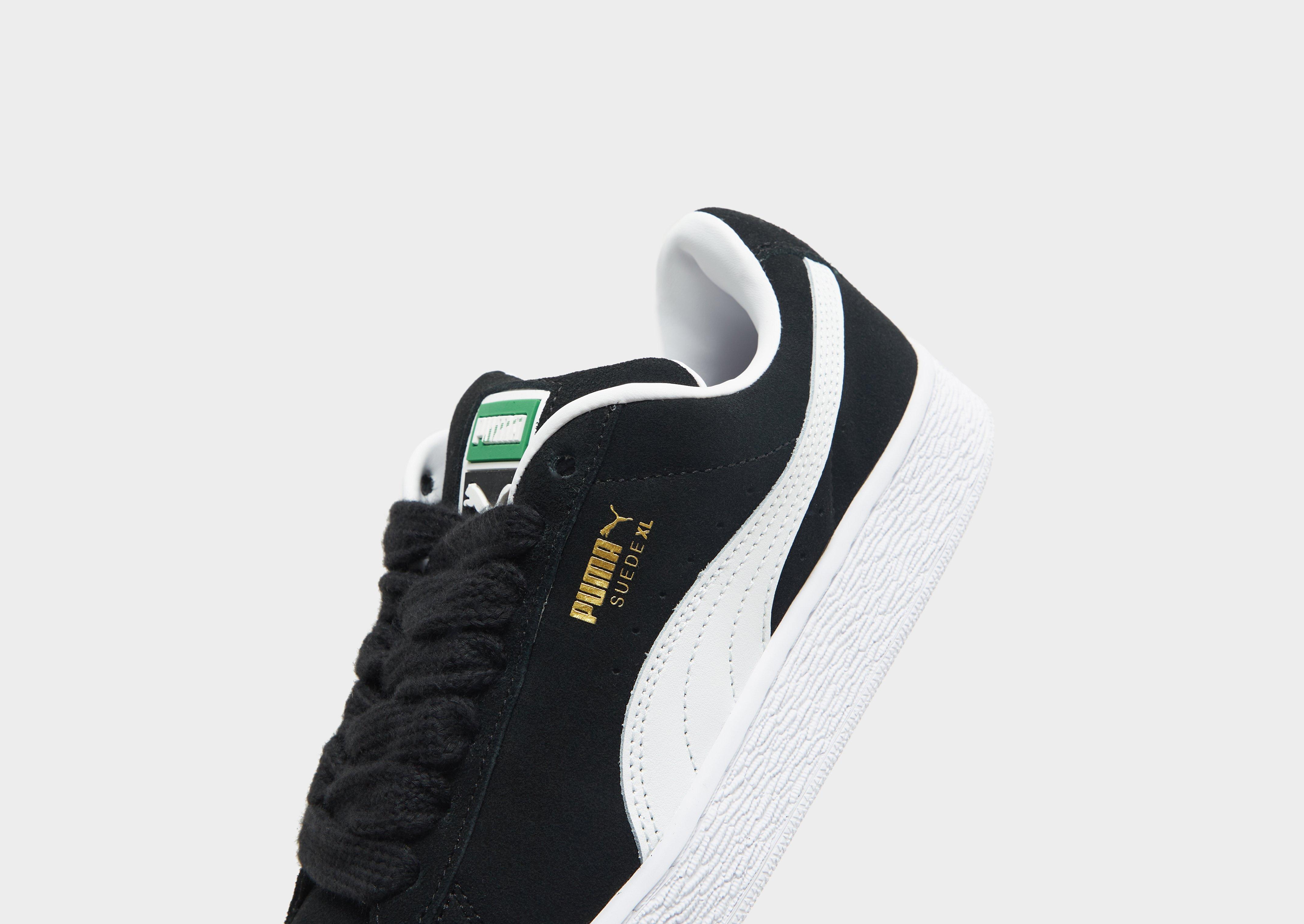 Puma suede shop junior noir