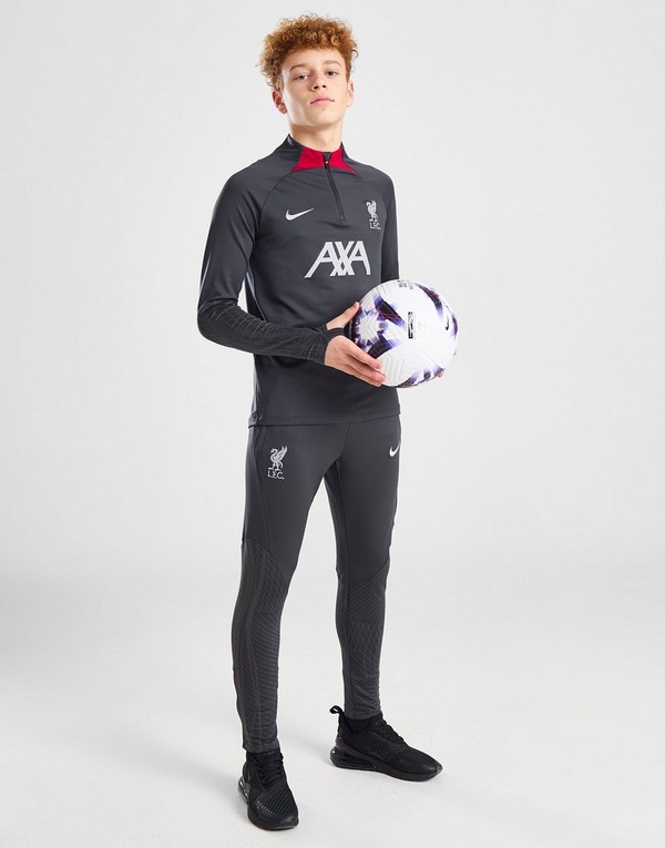 Grey Nike Liverpool FC Strike Track Pants Junior - JD Sports Global