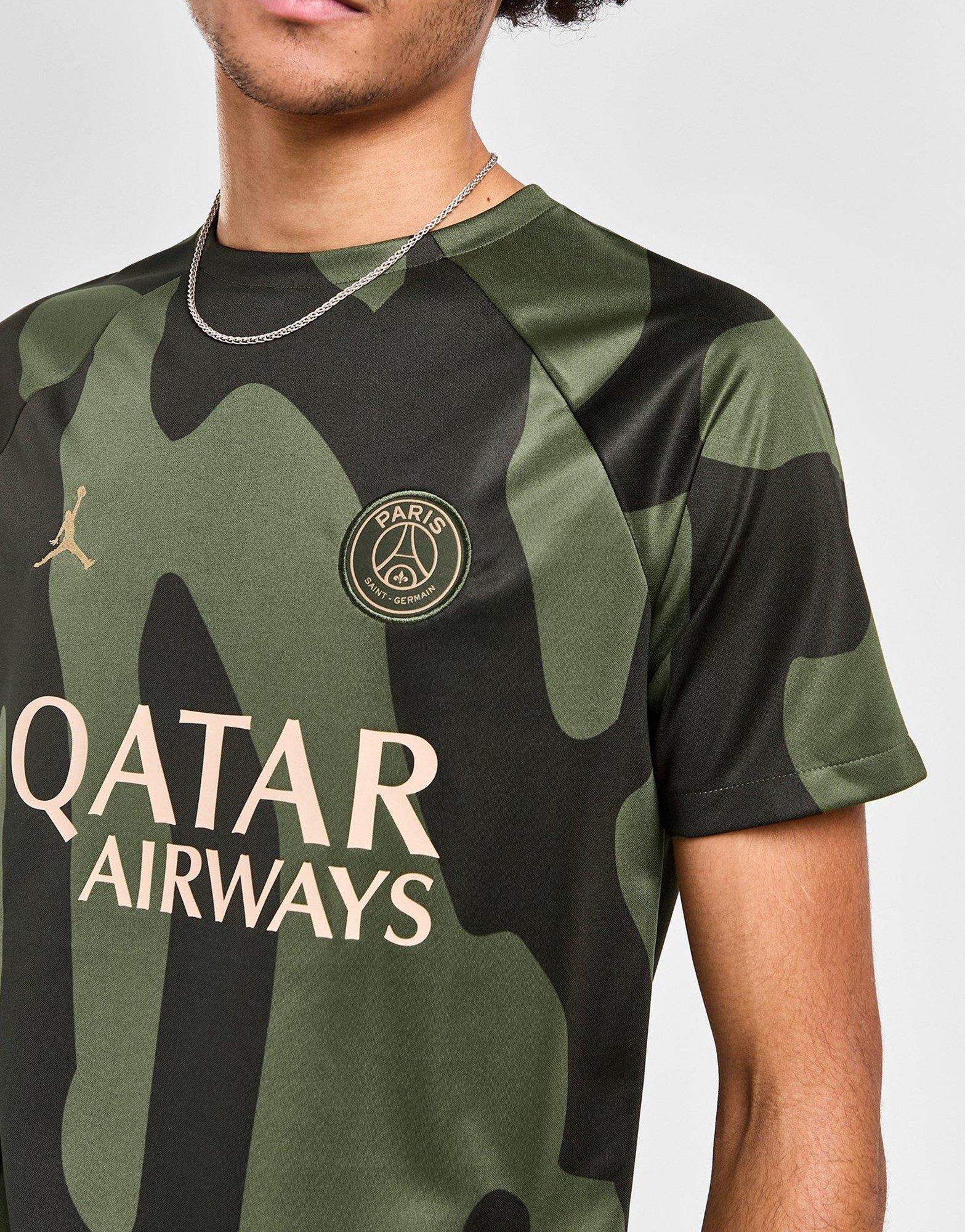 Jordan Paris Saint Germain Pre Match Shirt