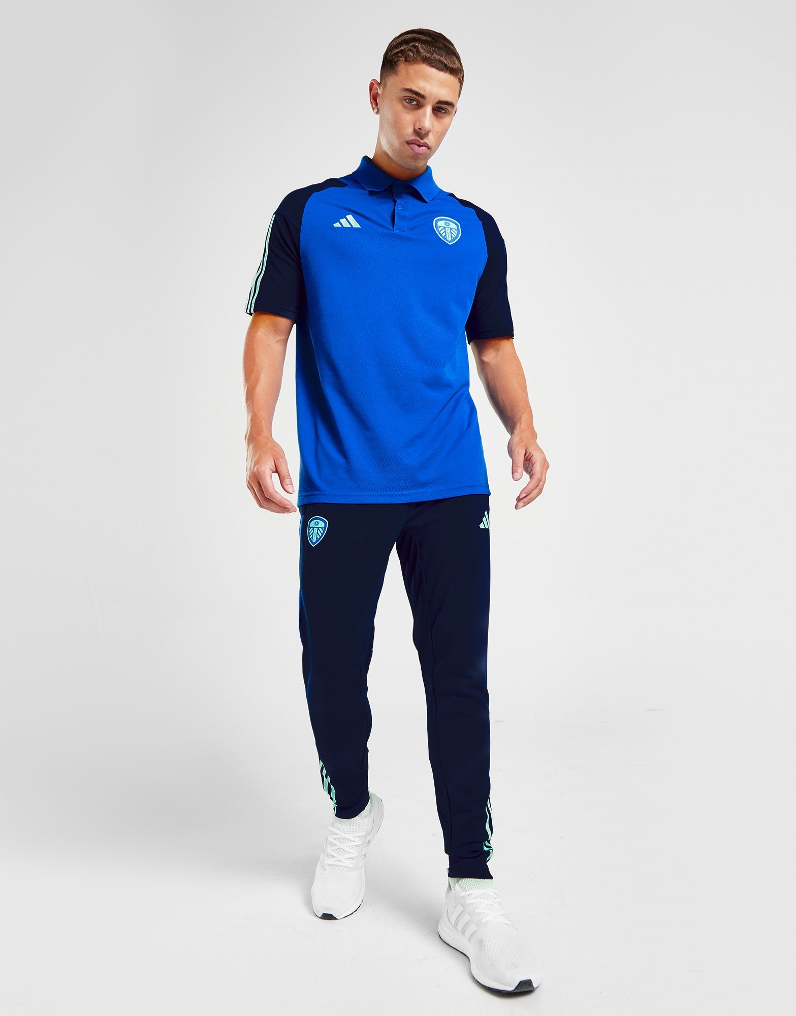 Blue adidas Leeds United FC 2023/24 Training Track Pants | JD Sports UK