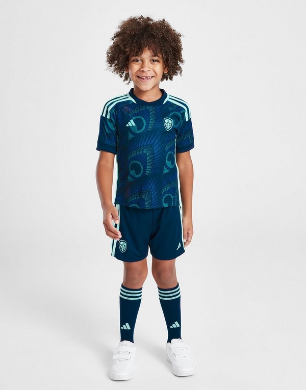 adidas Leeds United FC 2023/24 Away Kit Children