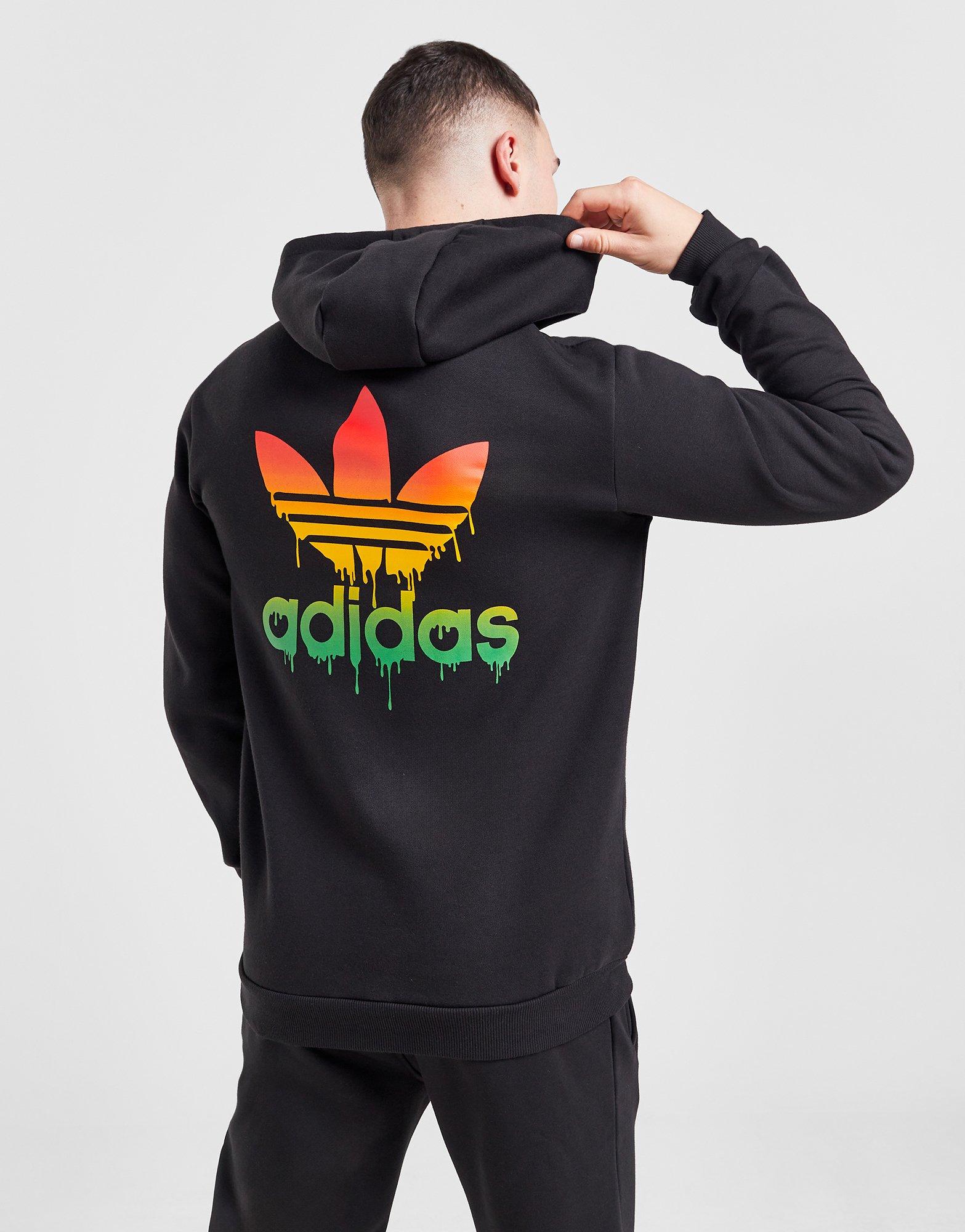 Black adidas Originals Drip Fade Joggers - JD Sports Global