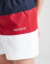 Lacoste Colour Block Swim Shorts Junior