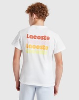 Lacoste T-shirt Back Stack Logo Junior