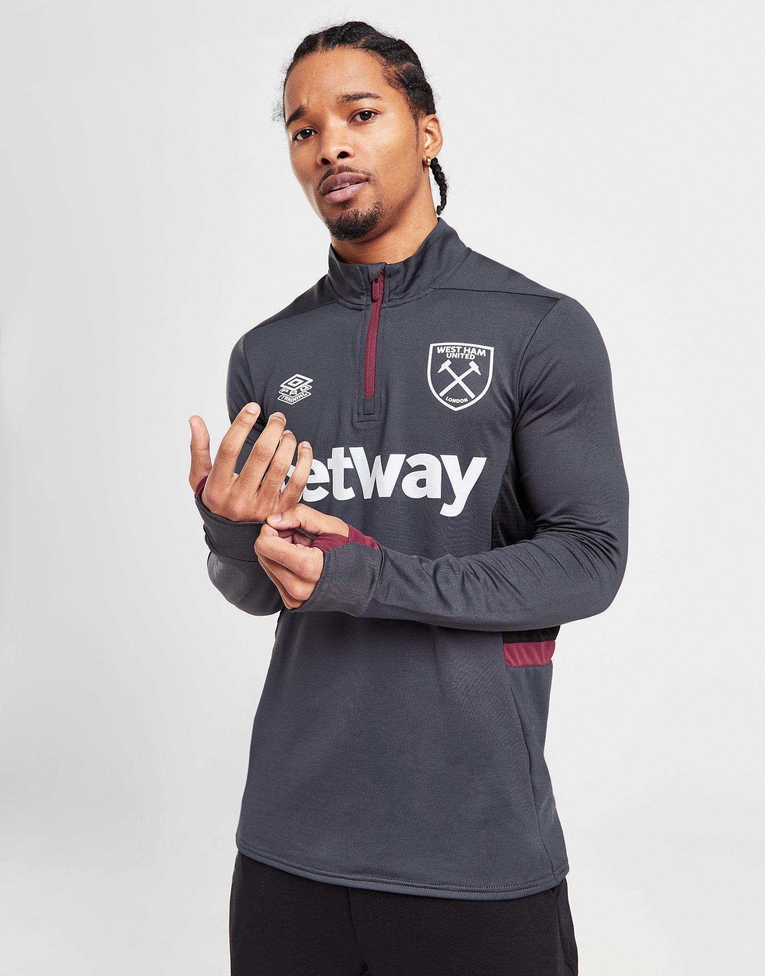 Umbro West Ham United FC Training 1/4 Zip Top