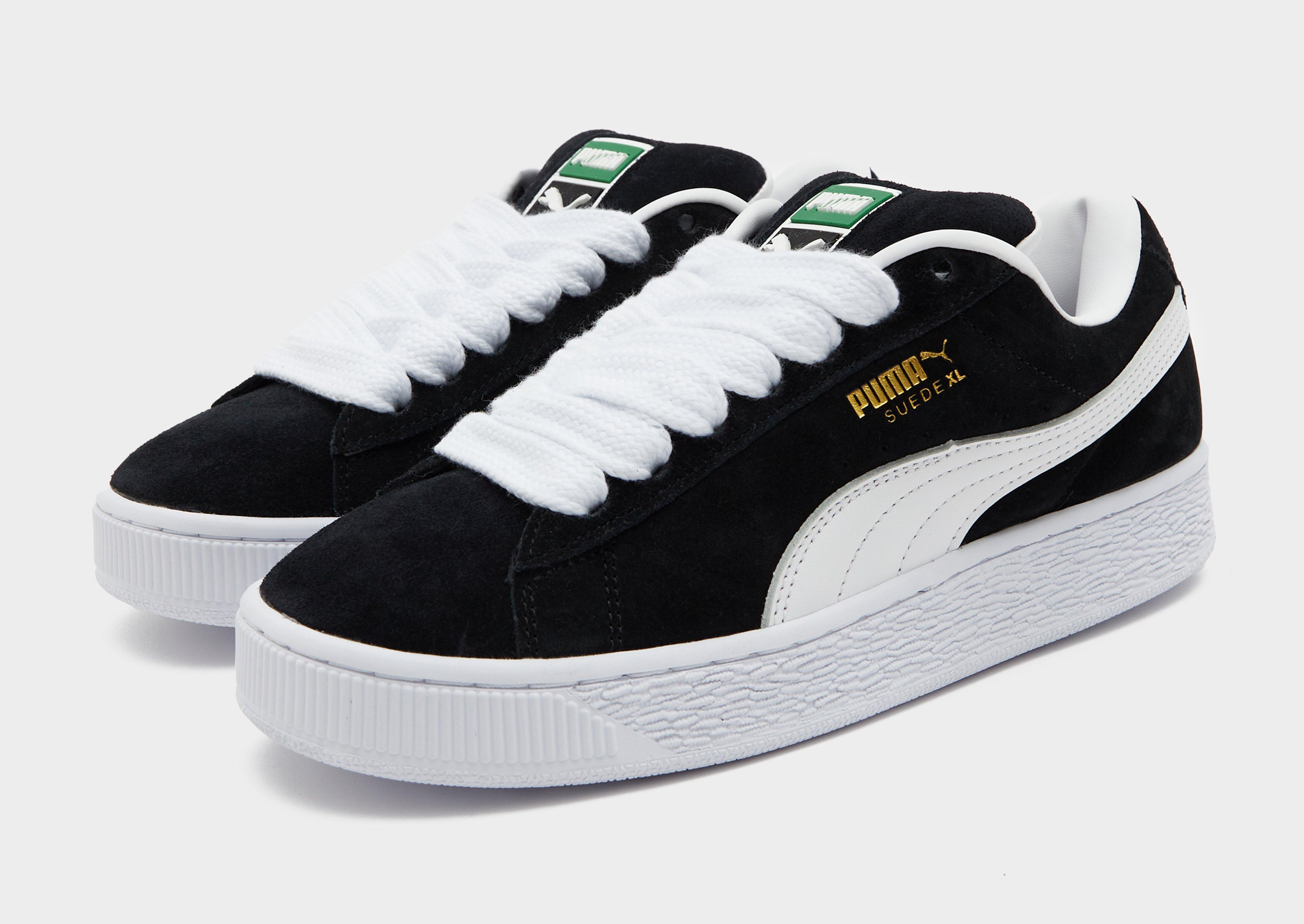 Puma suede femme noir cheap et or