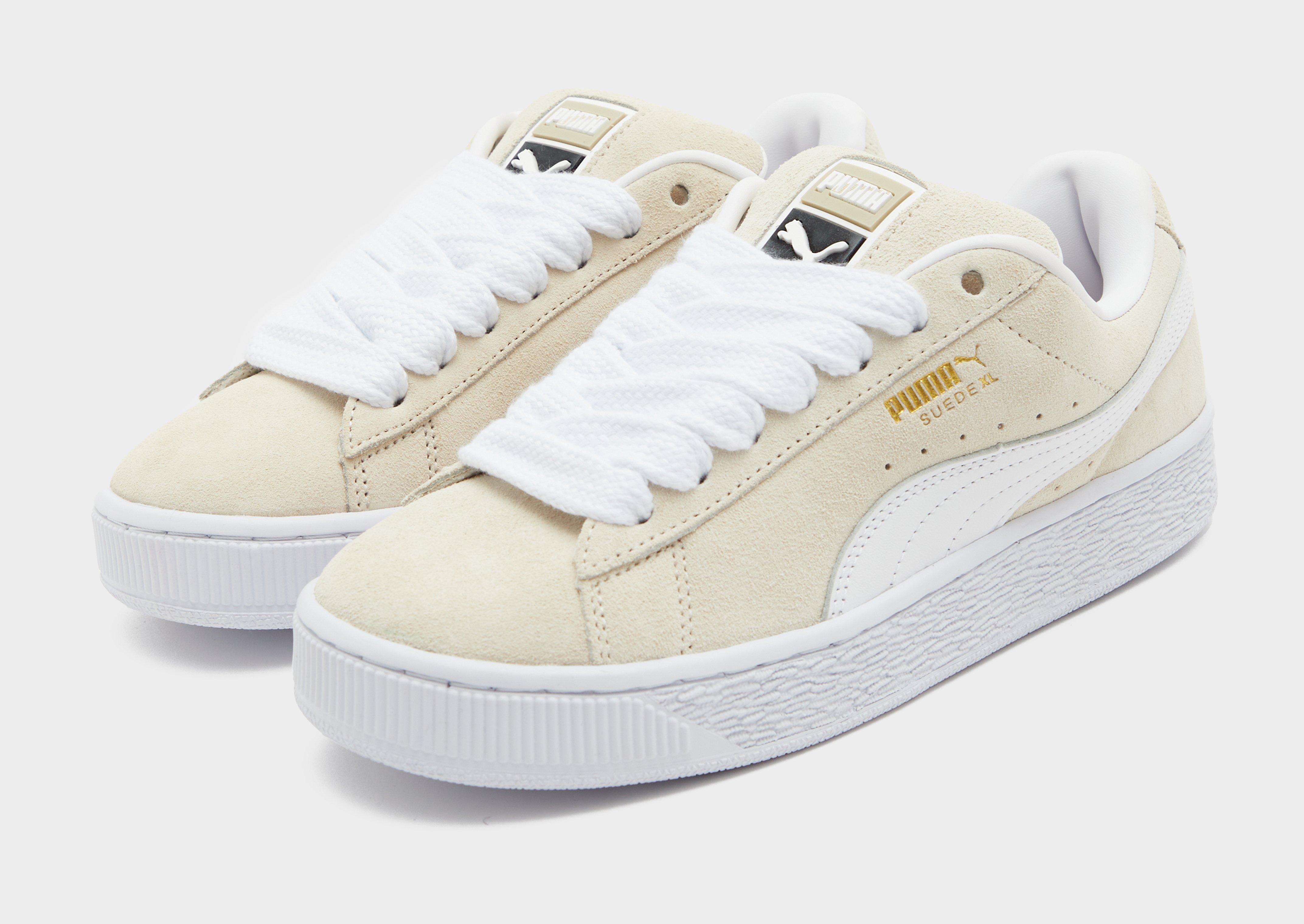 Puma suede cheap beige femme