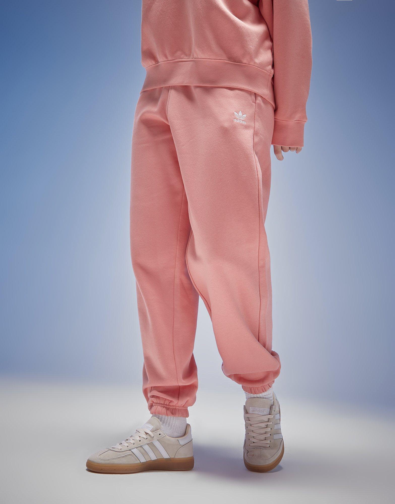 Pink adidas Originals Trefoil Global - Sports Joggers Essential JD