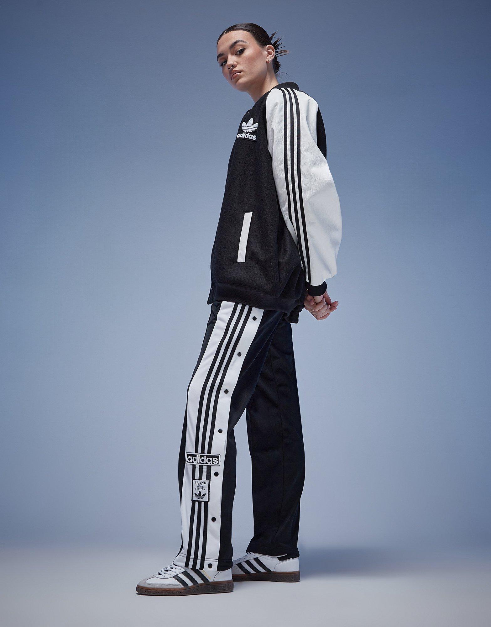 Adidas originals - pantalon noir adibreak outlet à 3 bandes avec pressions