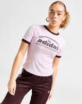 adidas Originals T-shirt Retro Graphic Slim Femme