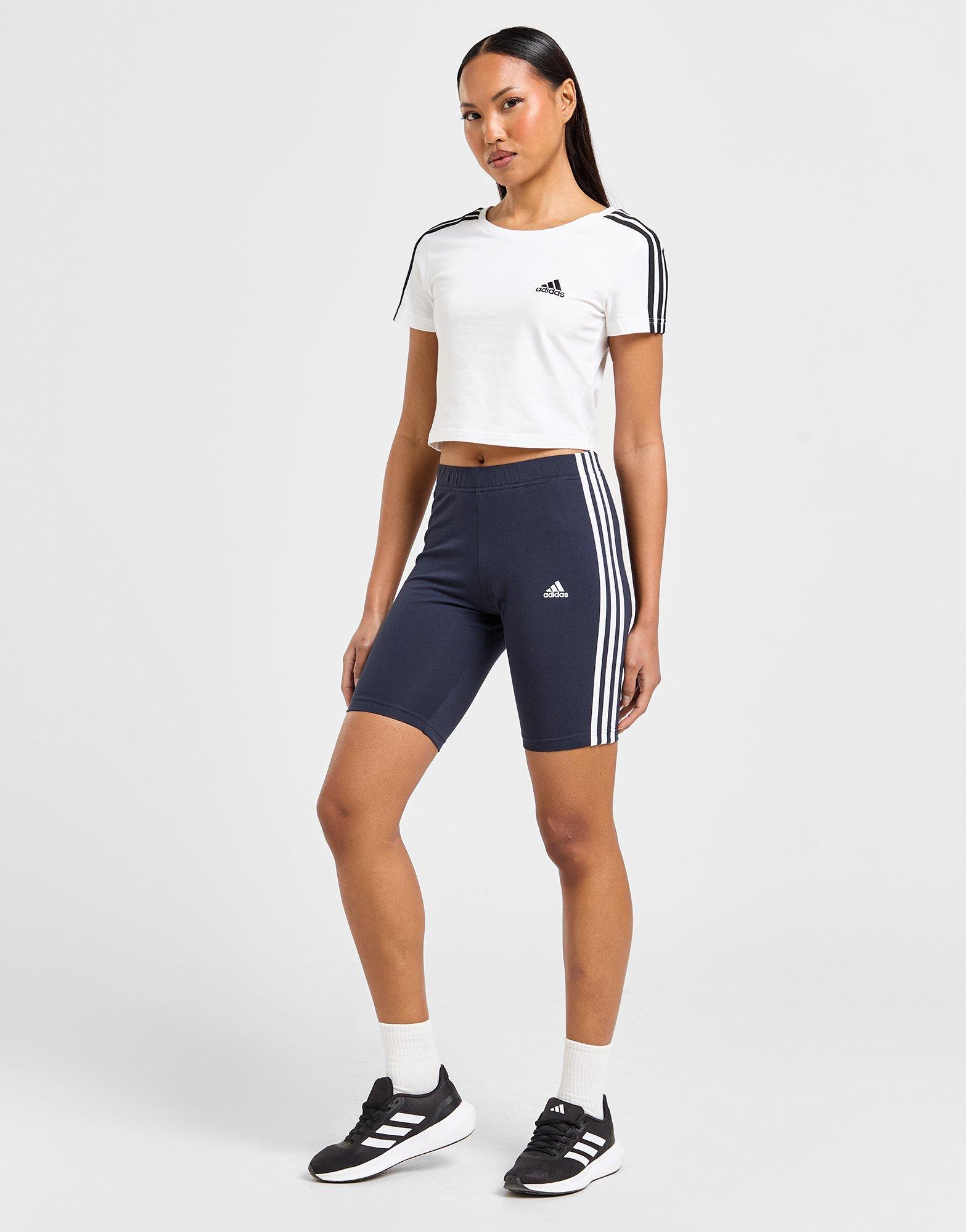 Blue adidas 3-Stripes Badge of Sport Cycle Shorts