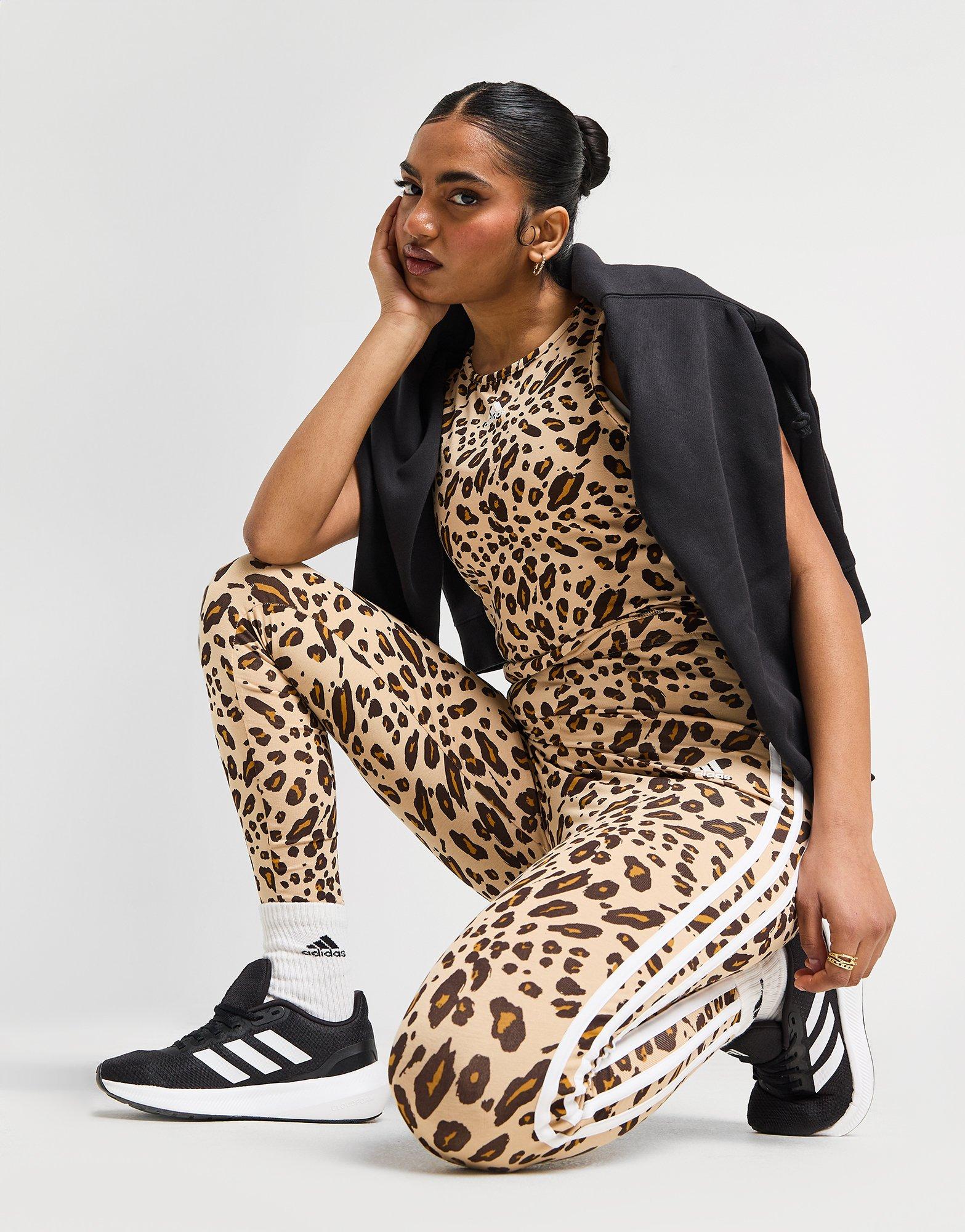 adidas Badge of Sport Leopard Print Leggings