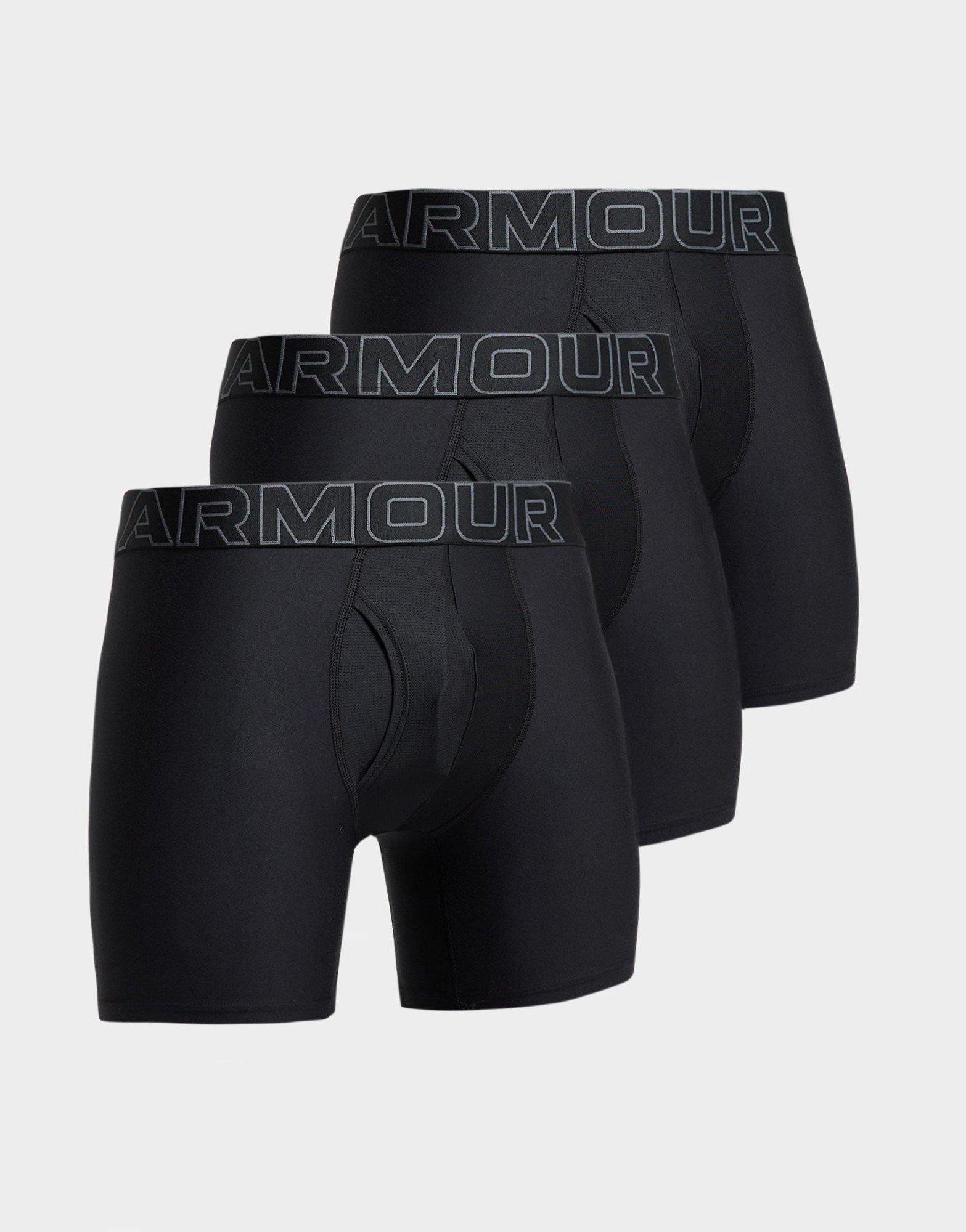 Under Armour Pack de 3 Boxers em Preto