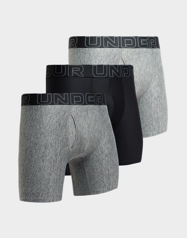 Grey Under Armour 3-Pack Boxers - JD Sports Global