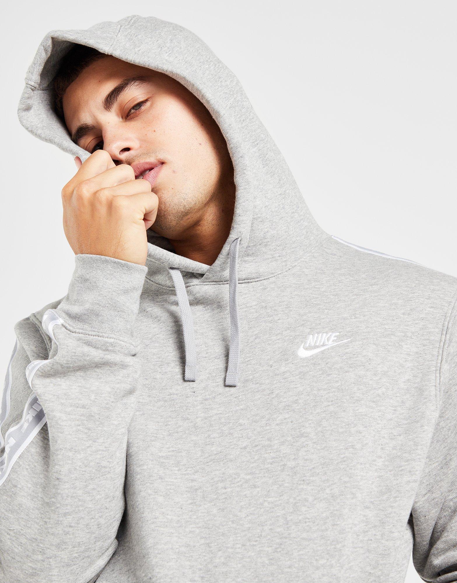 Nike modern cheap grey hoodie