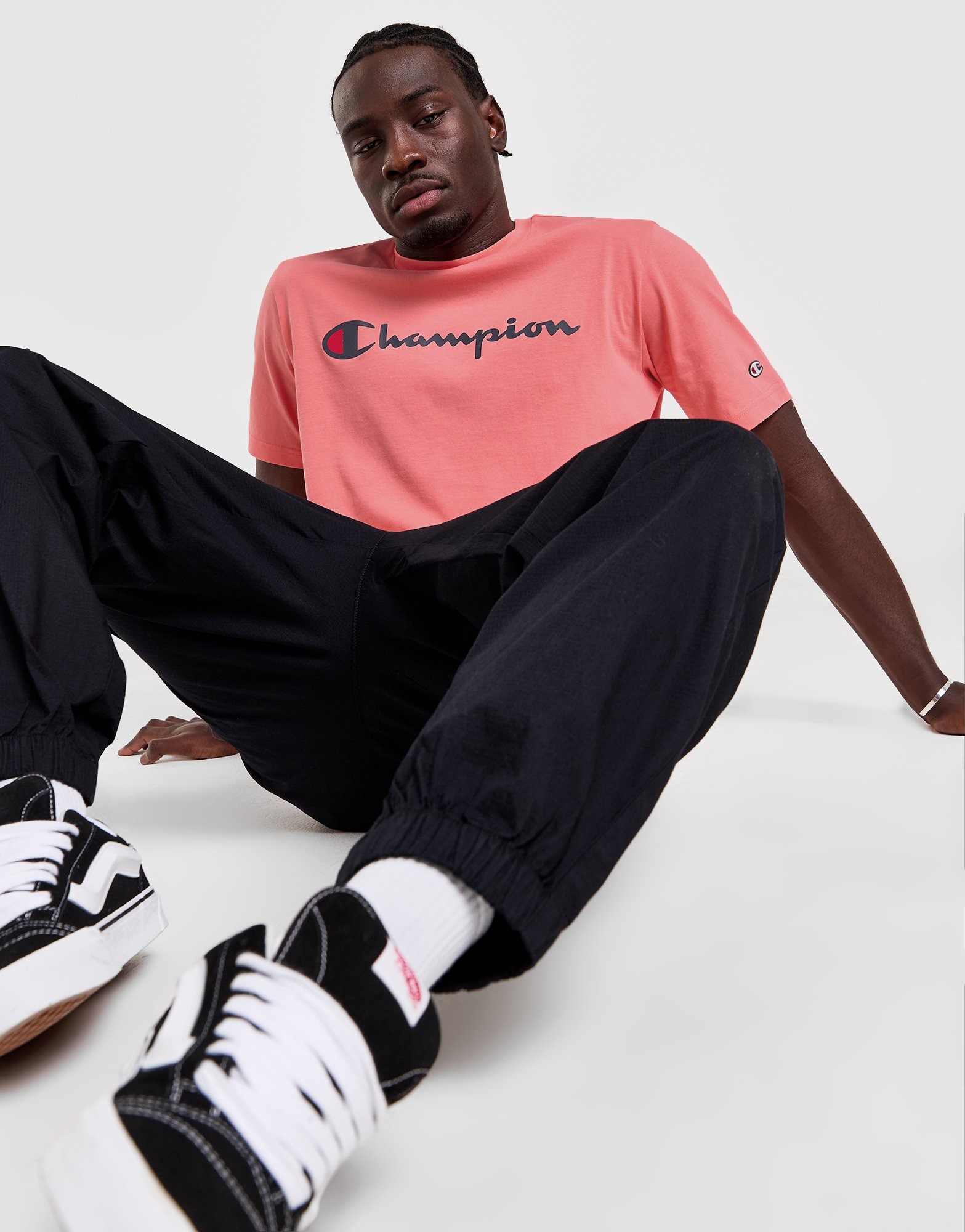 Pink Champion Legacy Large Logo Core T-Shirt - JD Sports Global