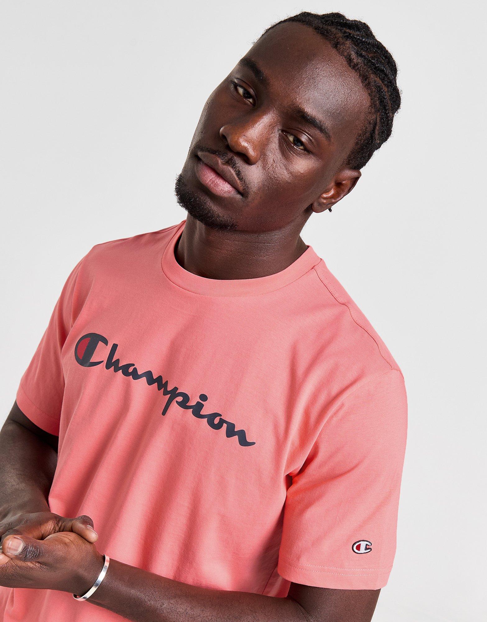 Coral champion cheap t shirt