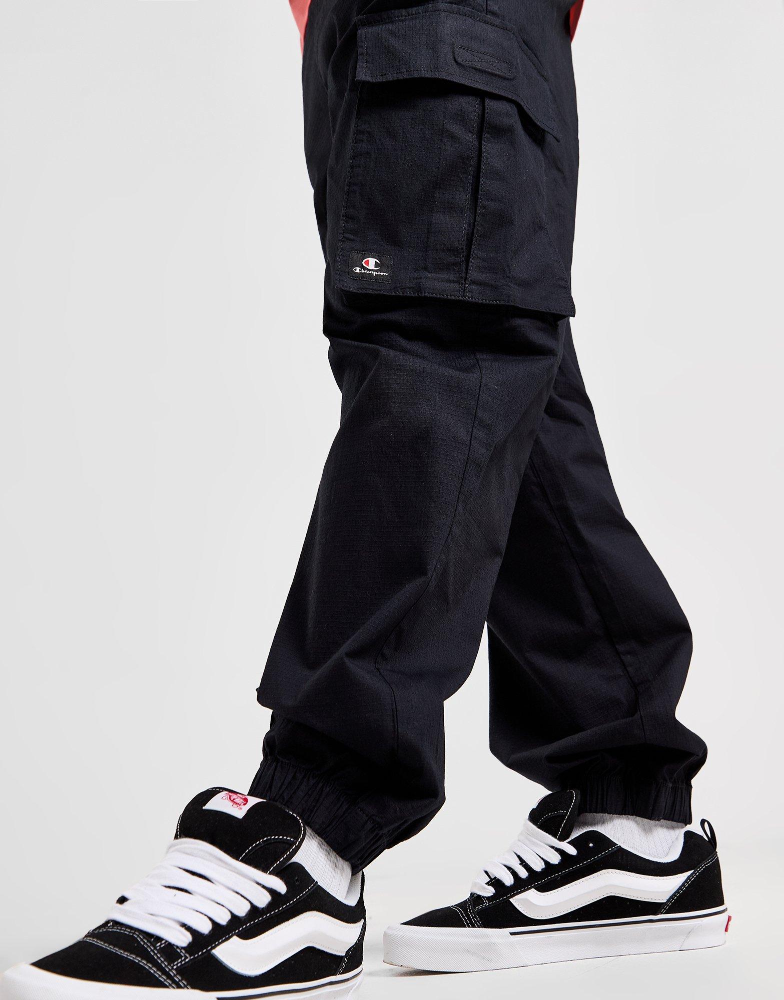 Black Champion Cargo Pants JD Sports UK