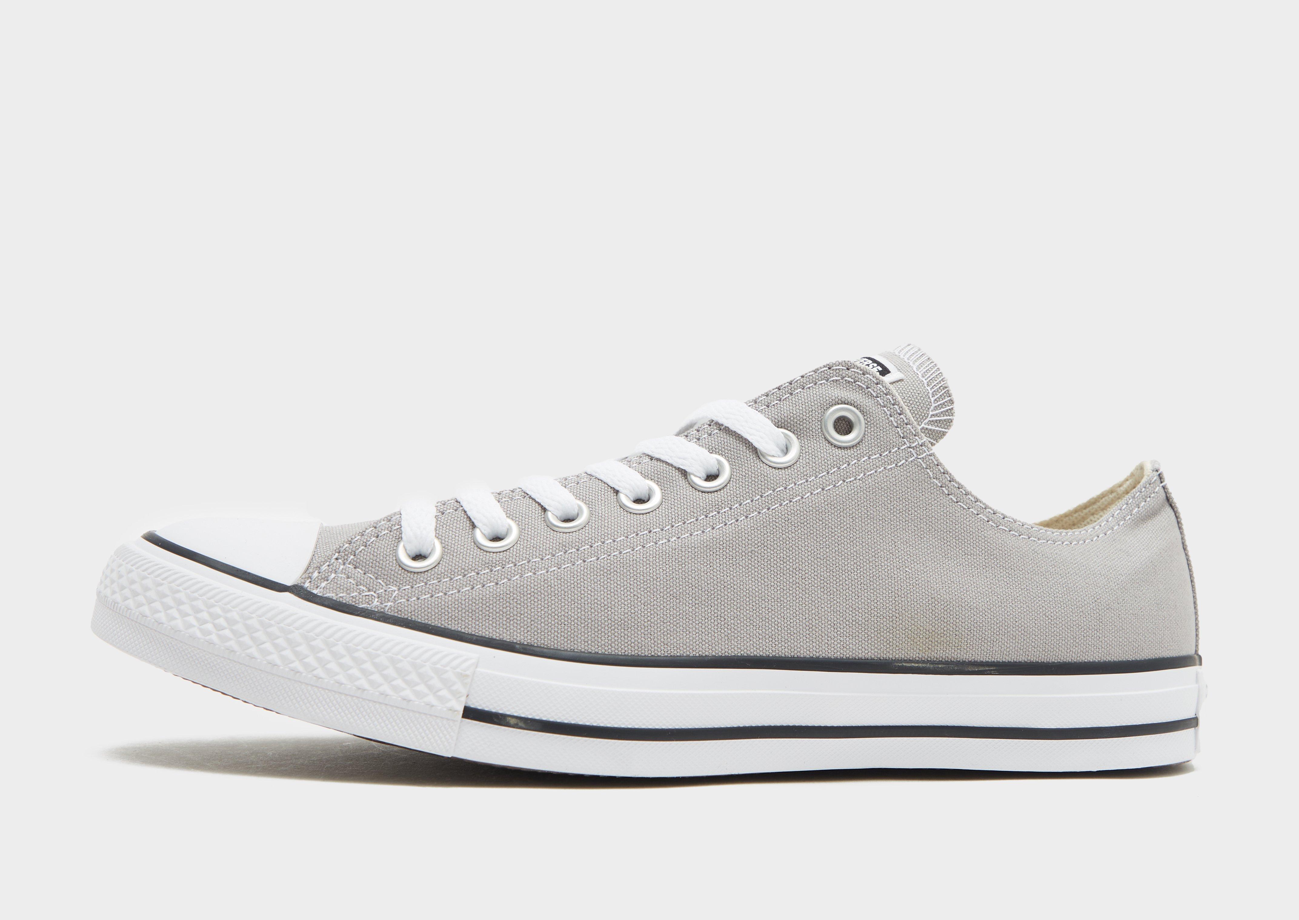 Grey Converse Chuck Taylor All Star Ox - JD Sports Ireland