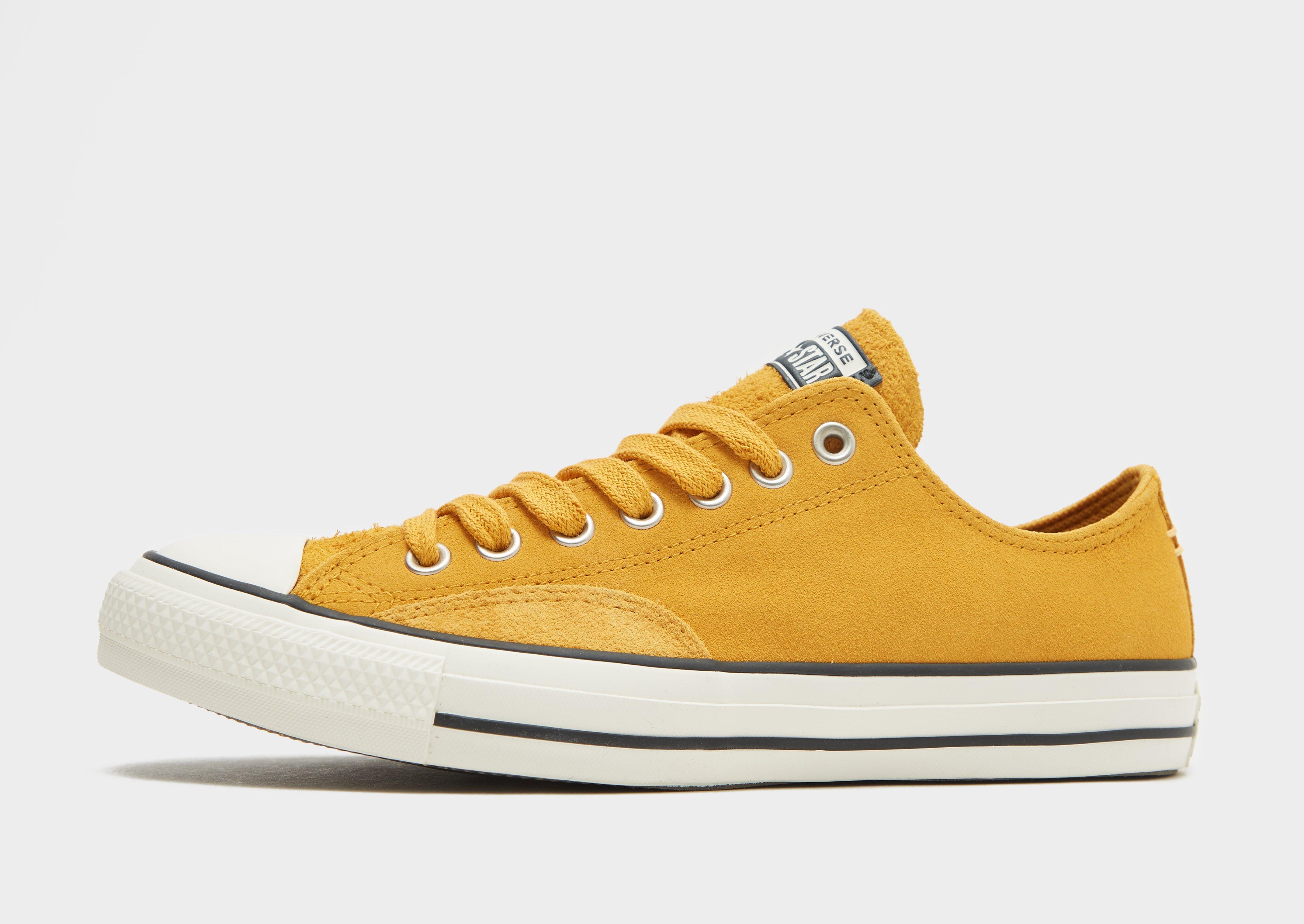 Yellow on sale low converse