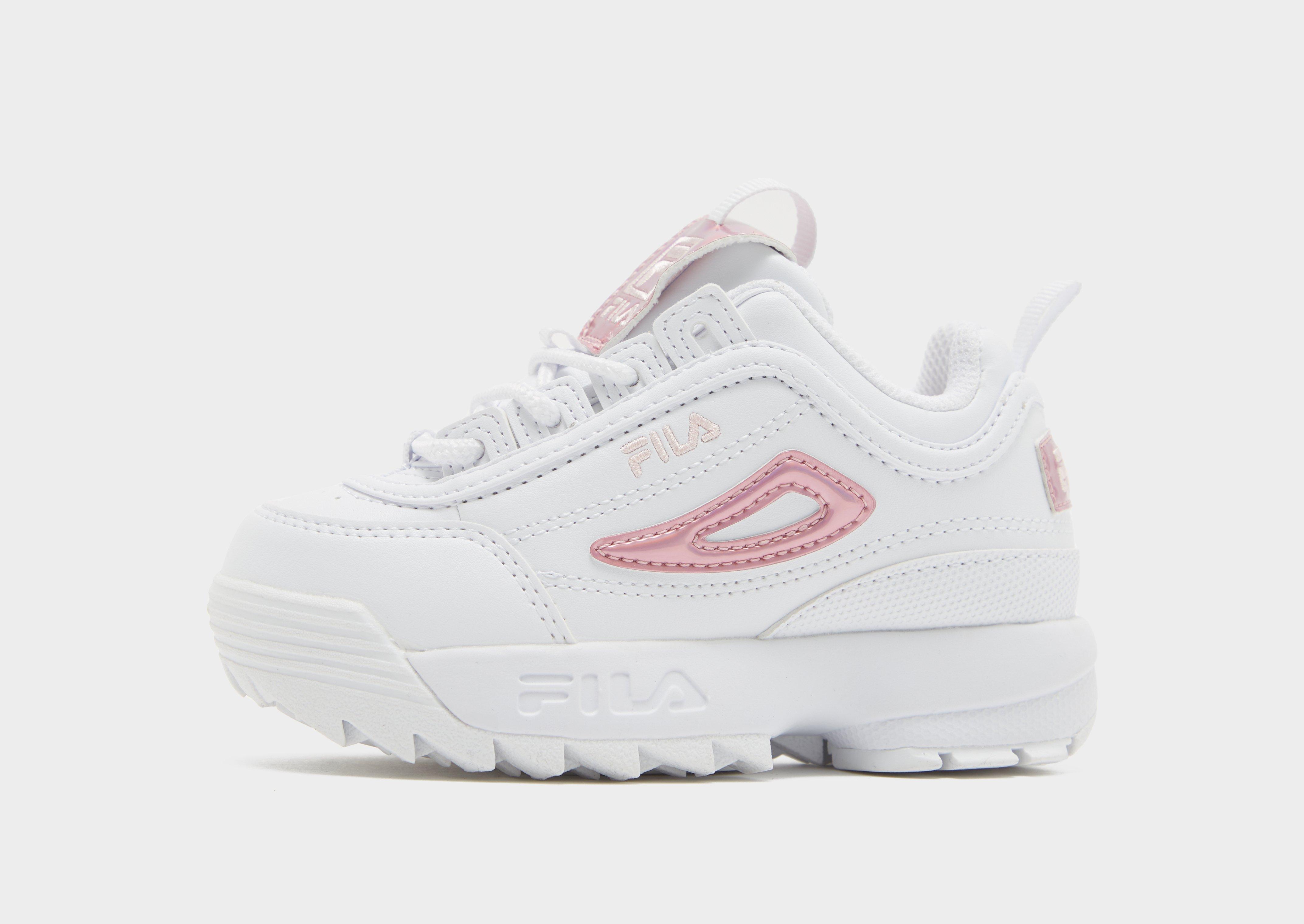 Pink Fila Disruptor II Infant JD Sports UK