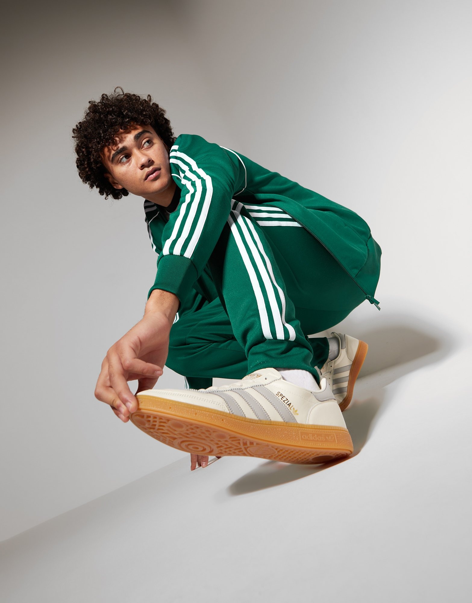 Green adidas Originals SST Track Pants | JD Sports UK
