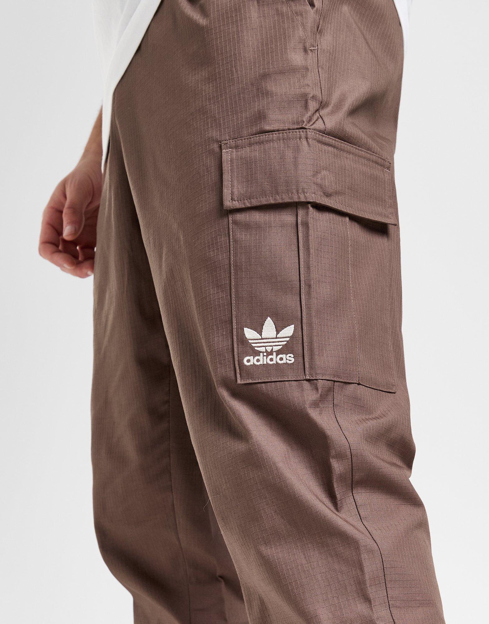 Brown adidas Originals Summer Cargo Pants