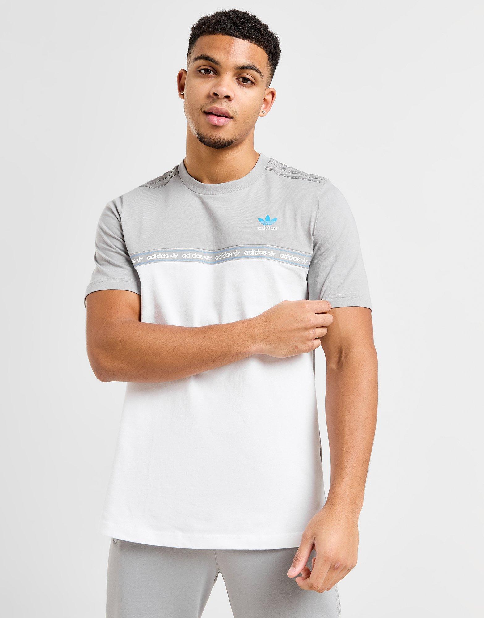 Adidas originals shop tape t-shirt heren