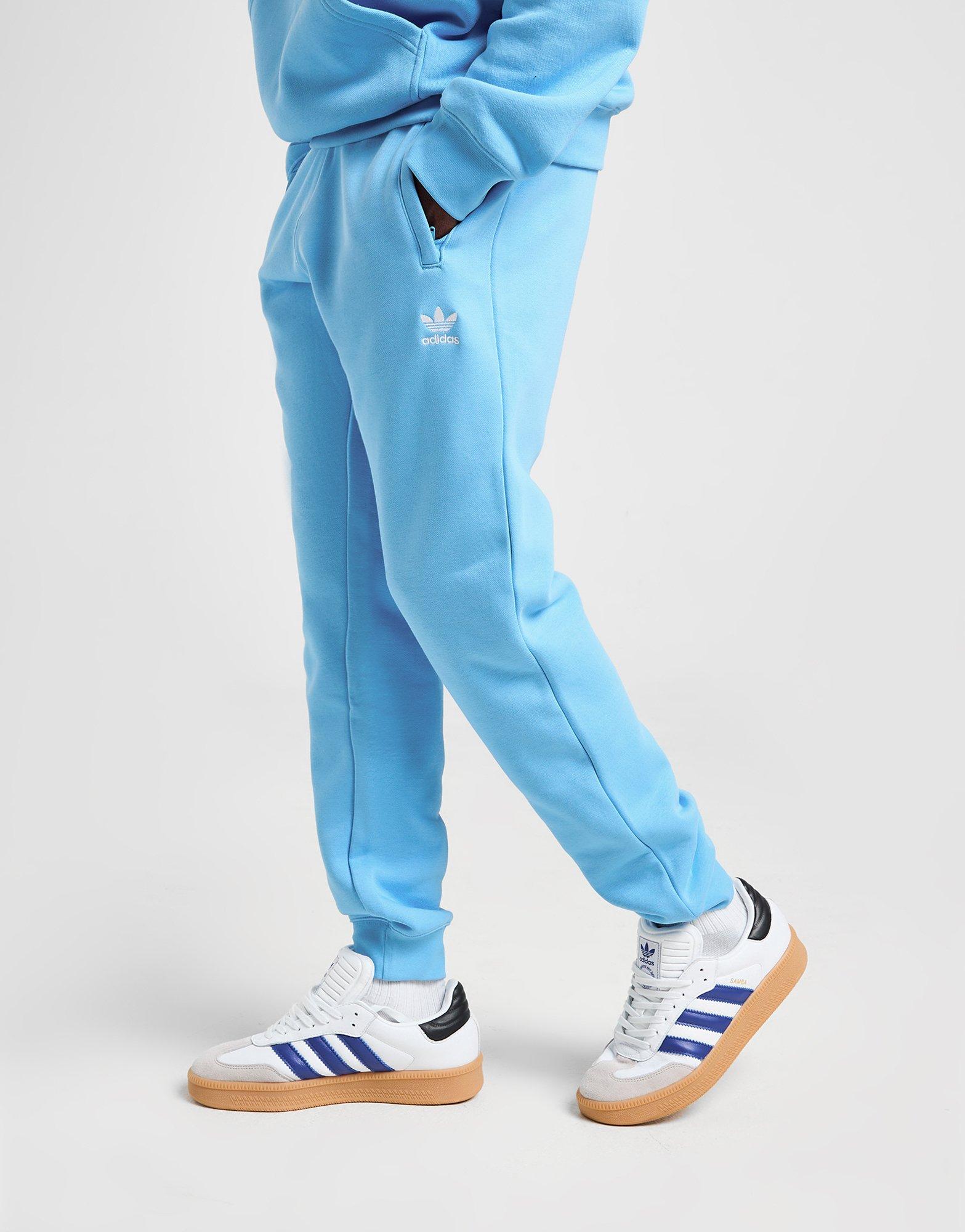 Ash blue adidas store tracksuit