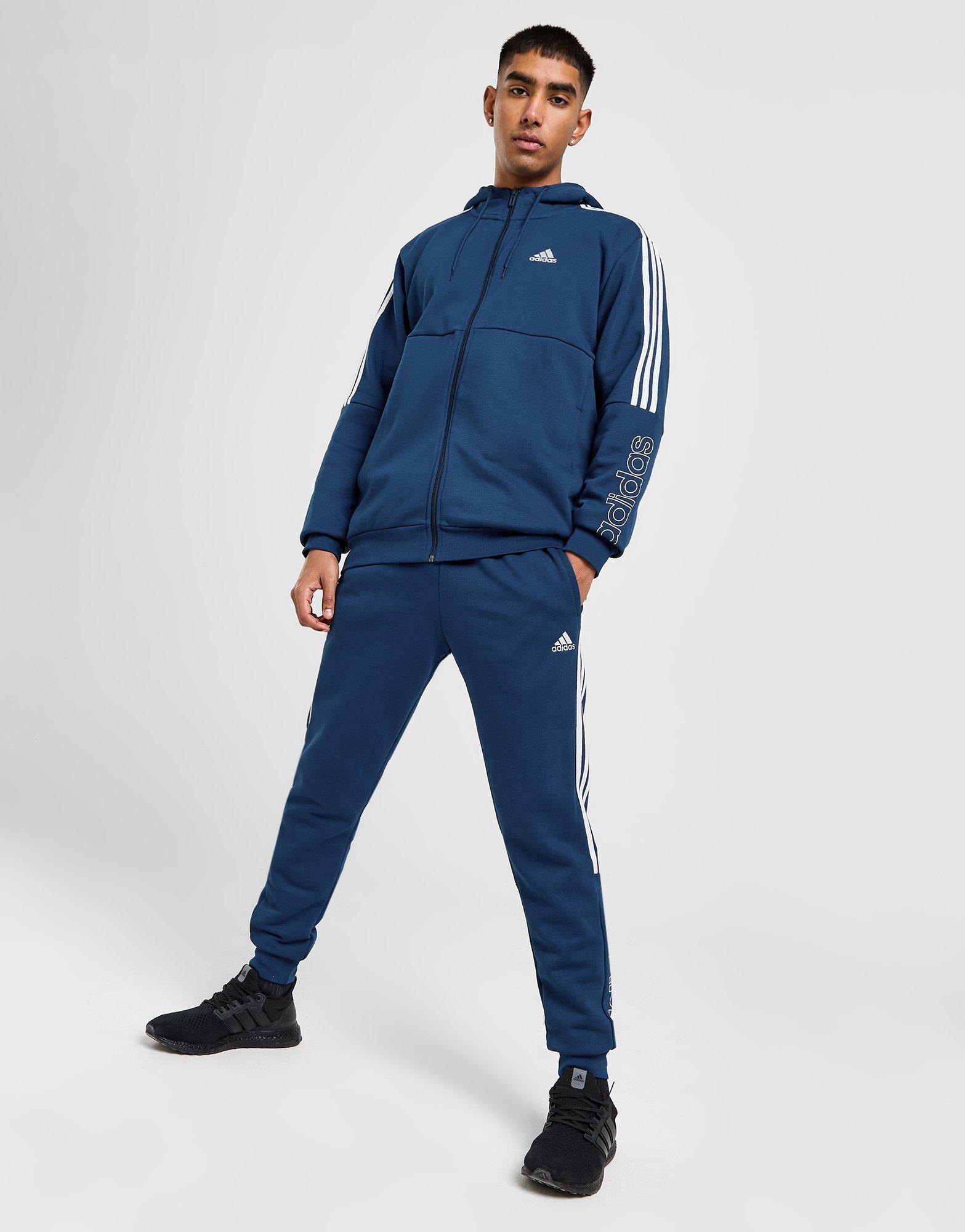adidas 3-Stripes Fleece Tracksuit