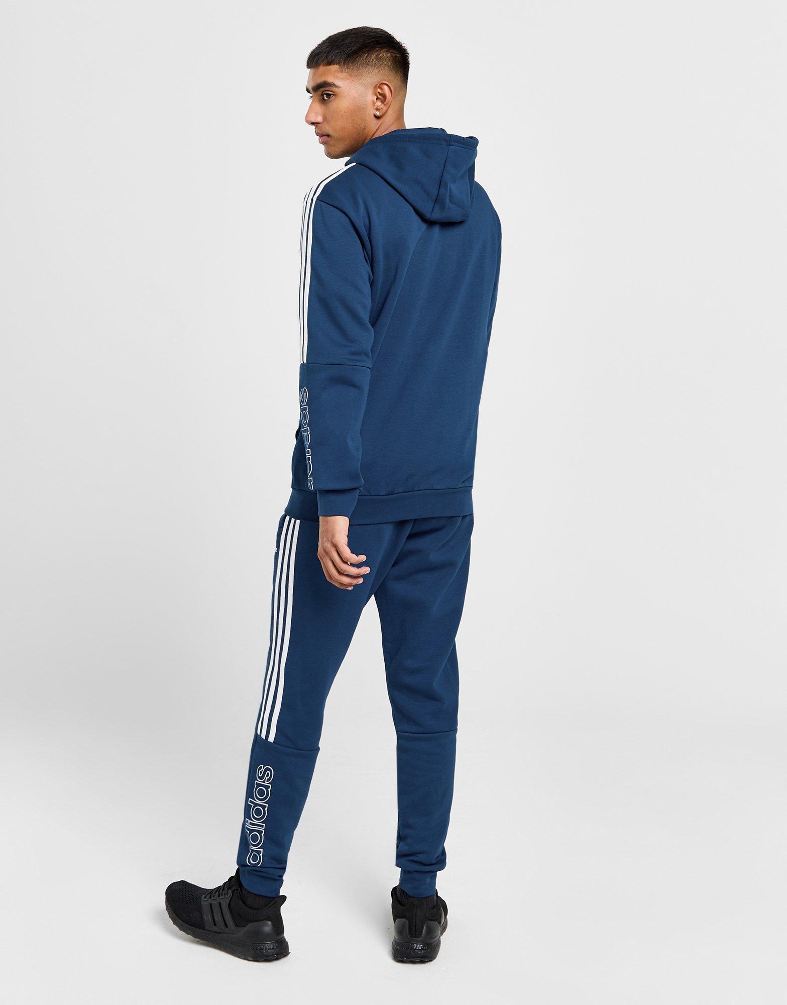 adidas 3-Stripes Fleece Tracksuit