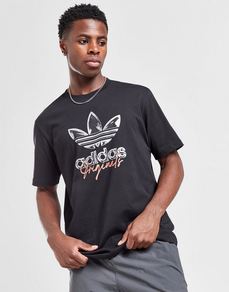 Black adidas Originals Bling T-Shirt - JD Sports Global