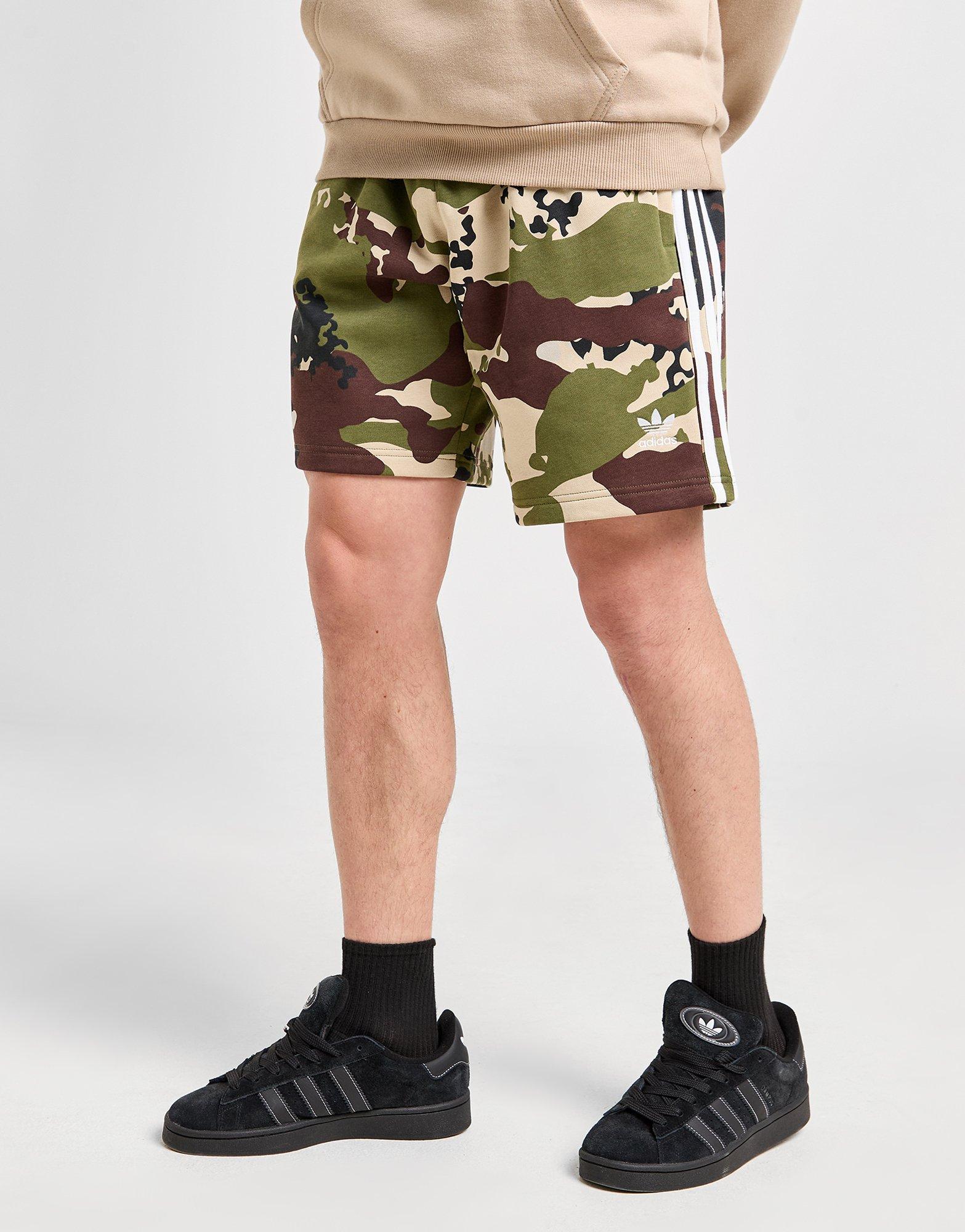 Adidas originals camo shorts green best sale