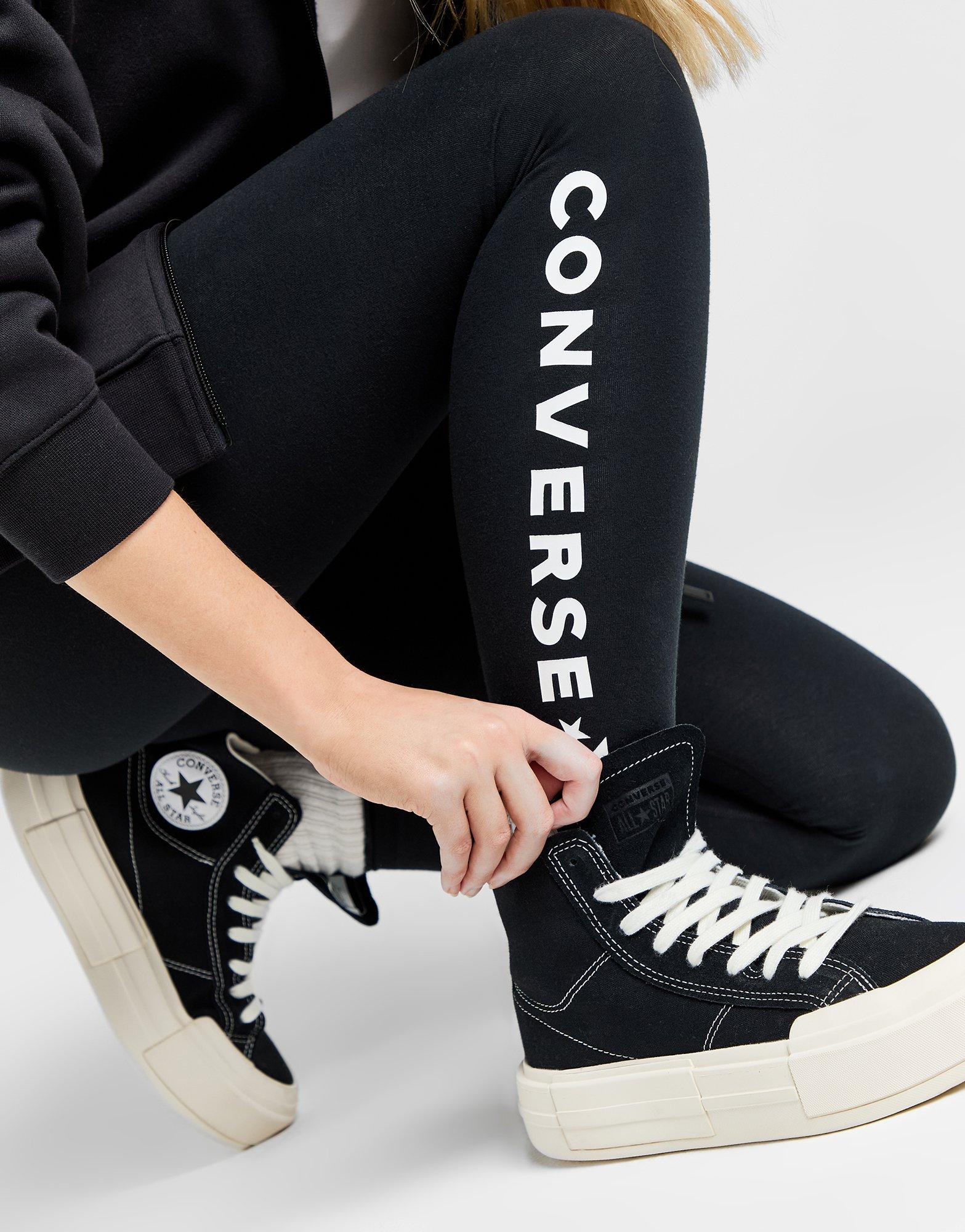 High top converse with on sale leggings