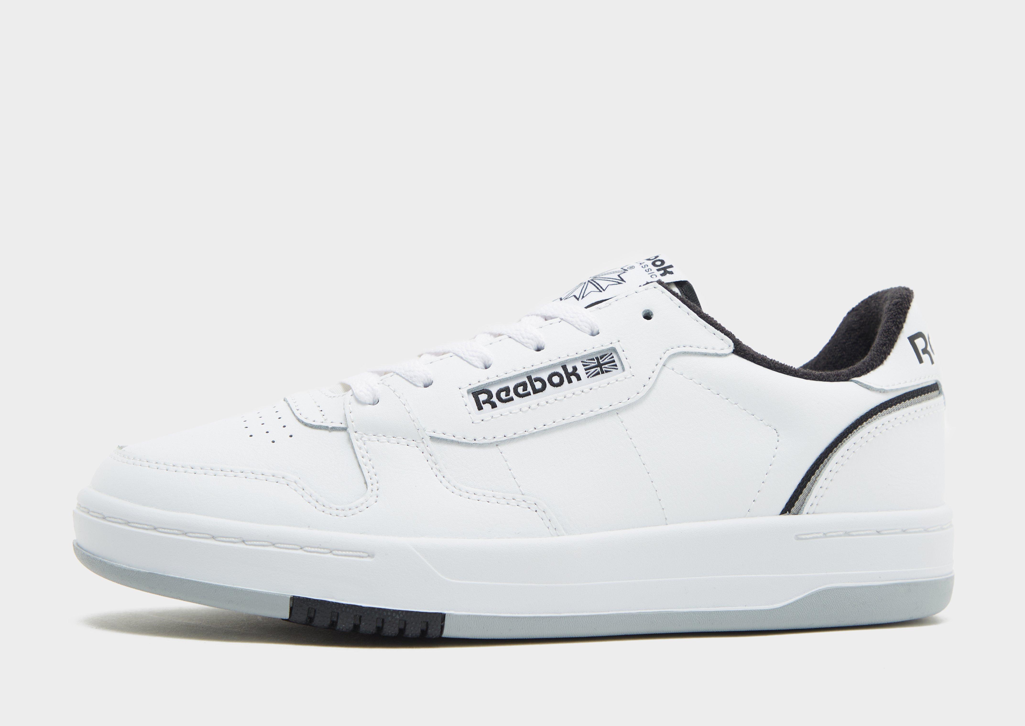 Reebok print deals smooth white