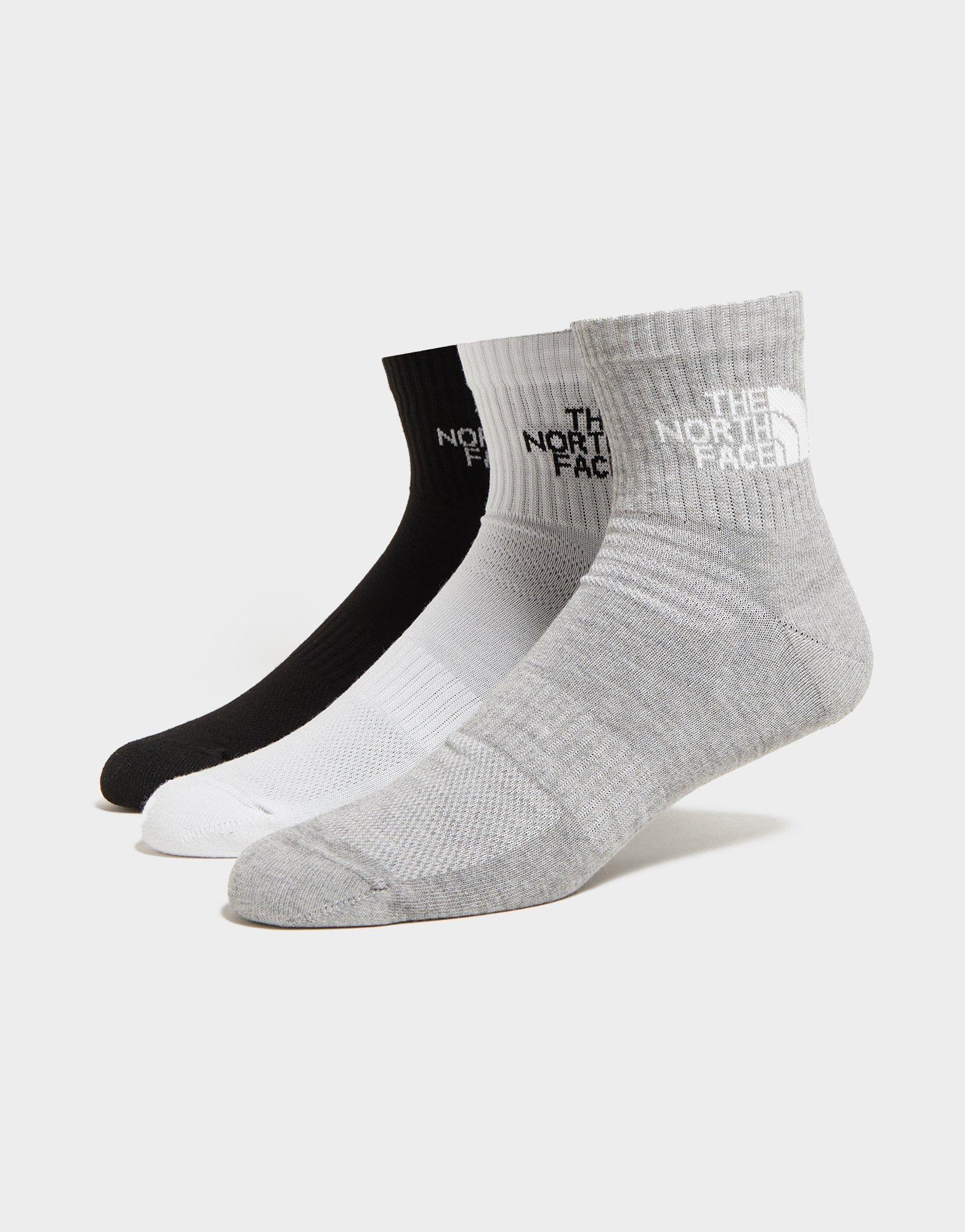 Multi The North Face 3-Pack Quarter Socks - JD Sports Global